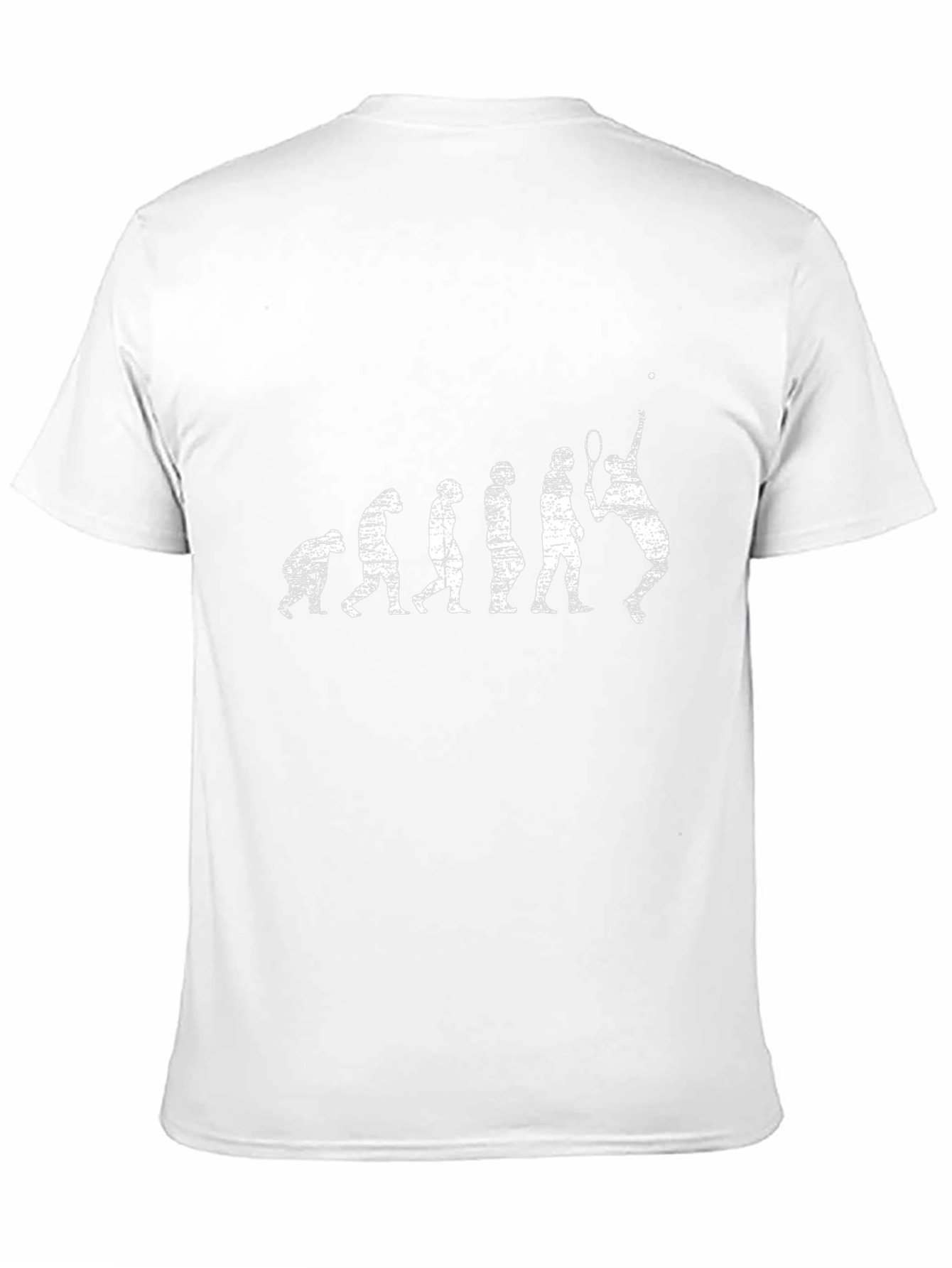Tennis Evolution Graphic Tee - Black