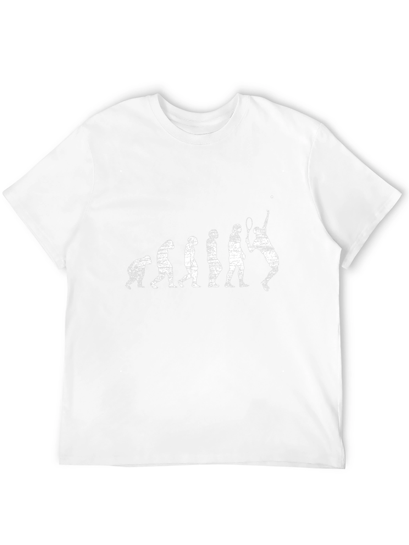 Tennis Evolution Graphic Tee - Black