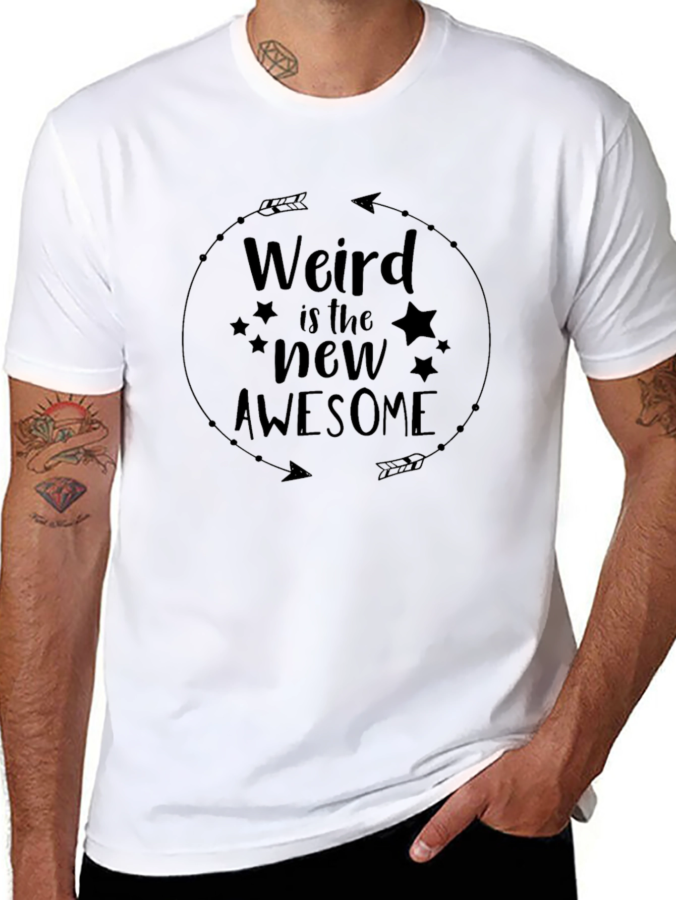 Weird is the New Awesome Graphic Tee
