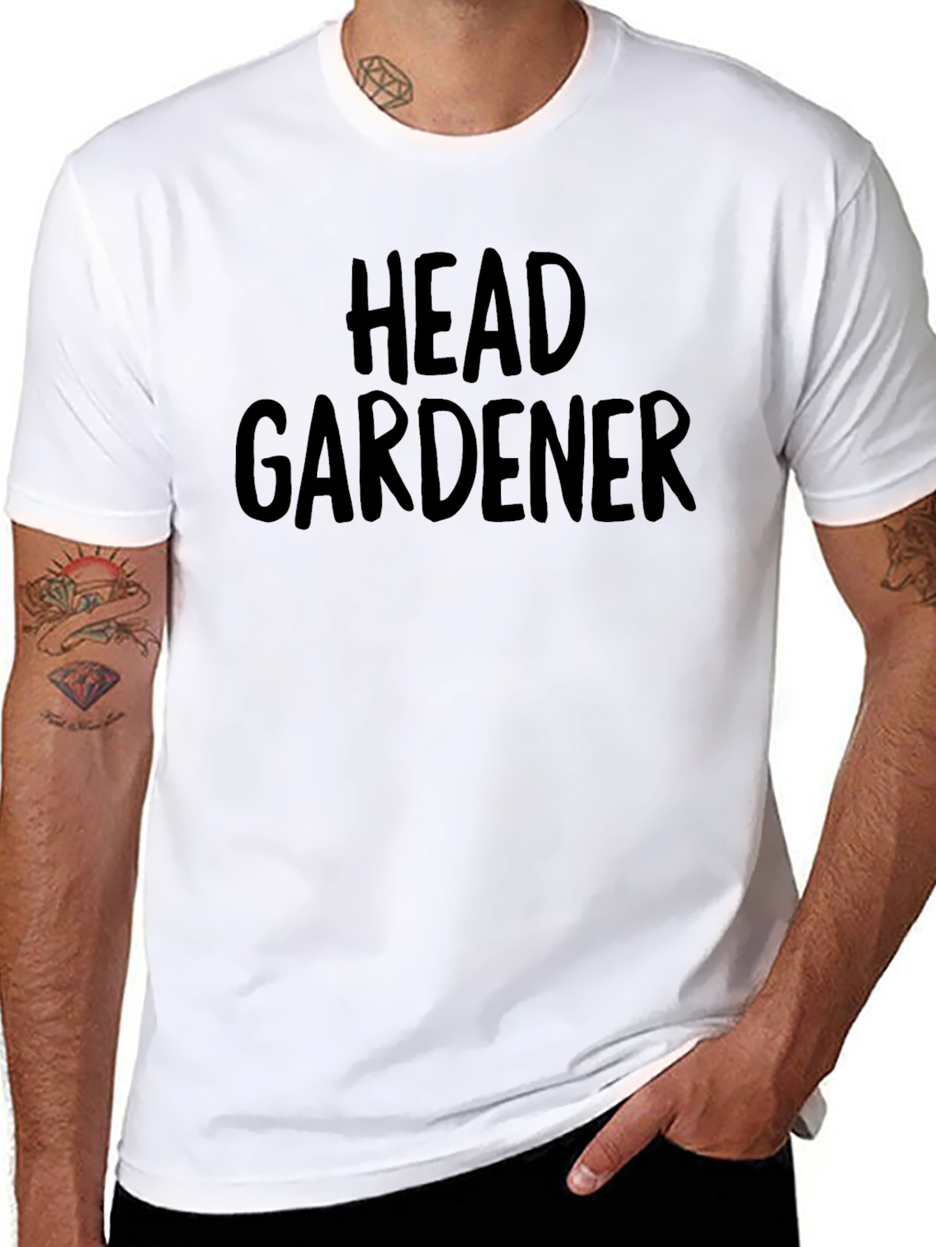 Head Gardener Black T-Shirt
