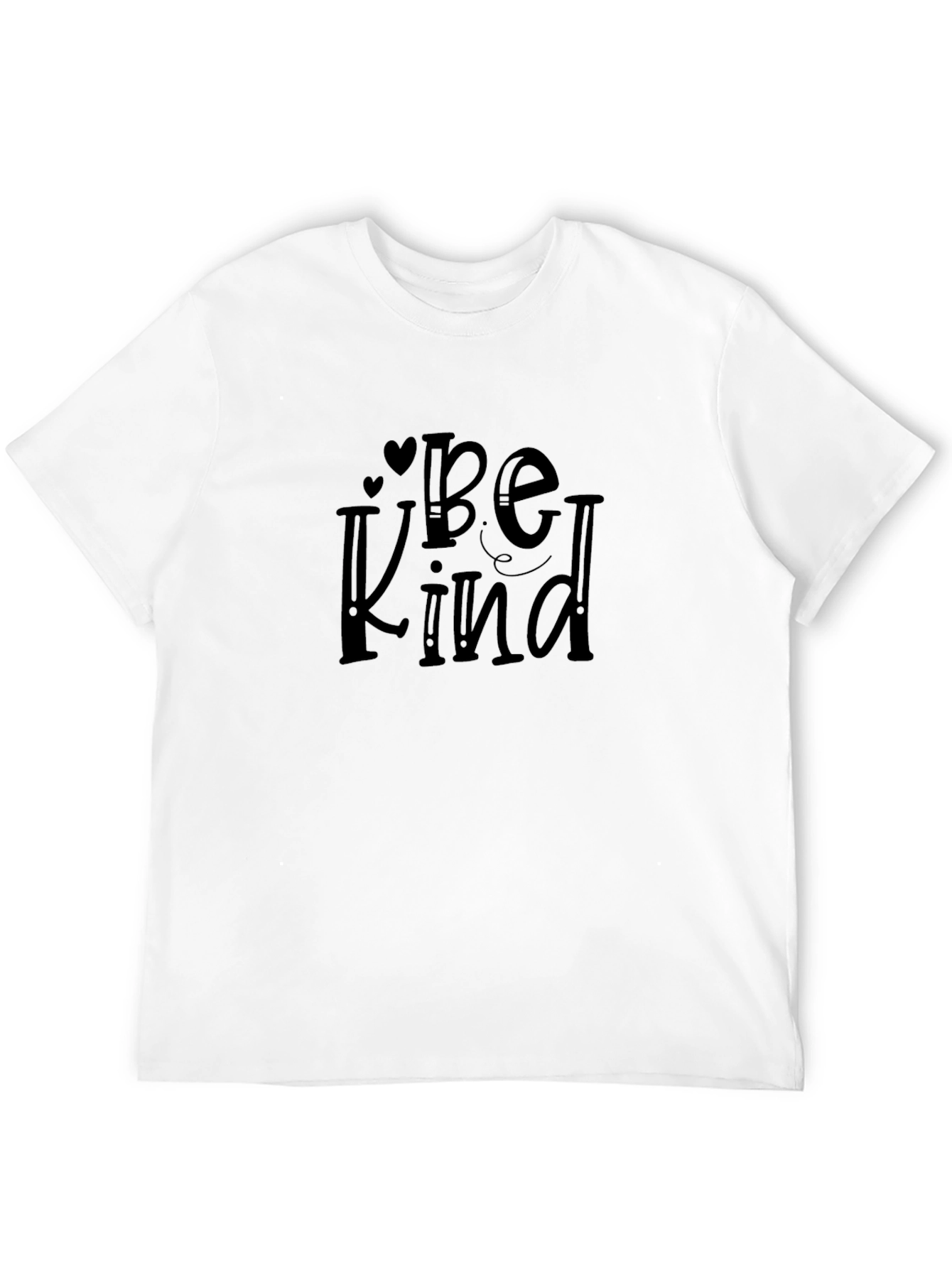 Be Kind Graphic Tee - Black Short Sleeve