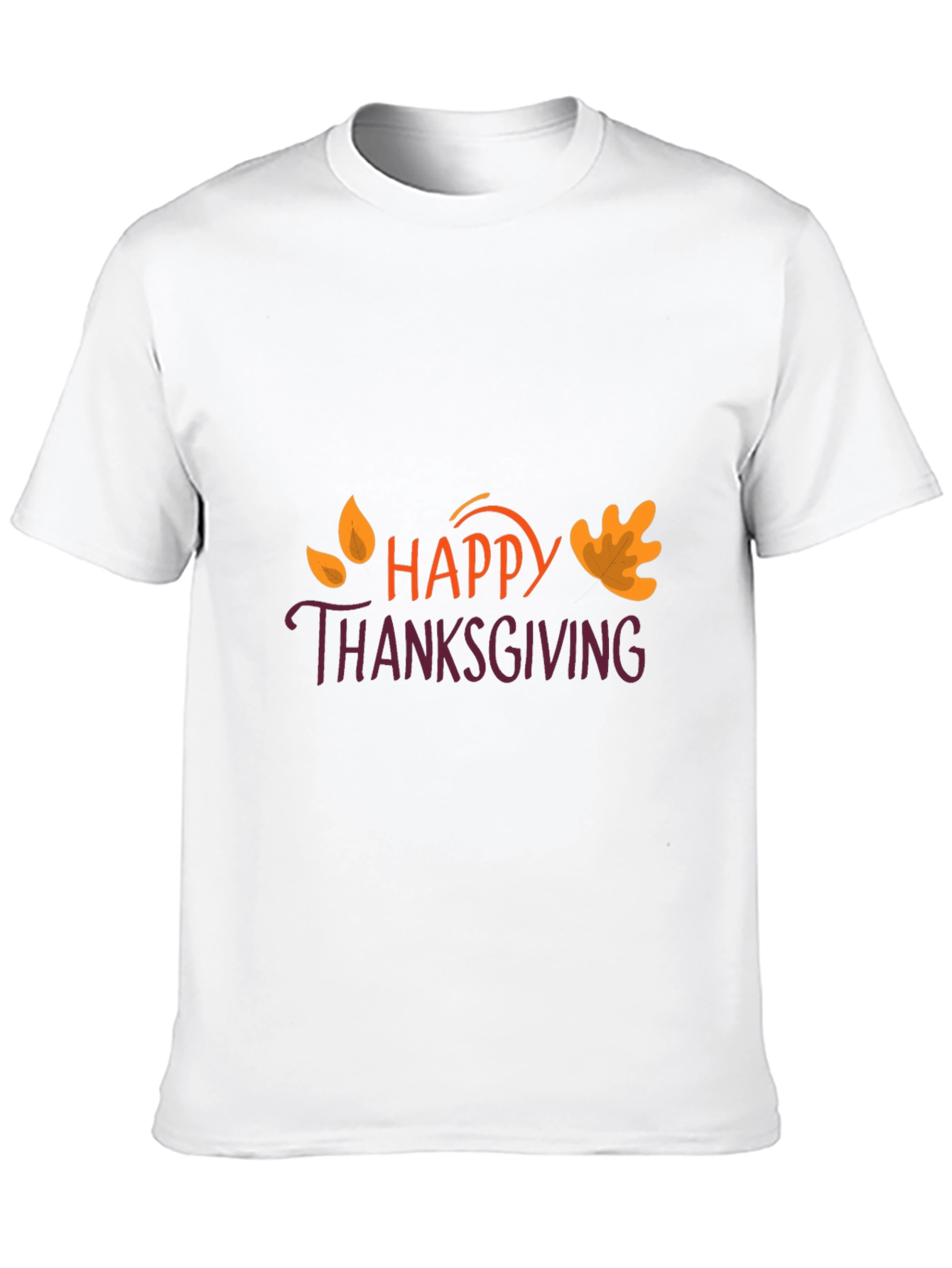 Happy Thanksgiving Graphic Tee - Holiday Apparel