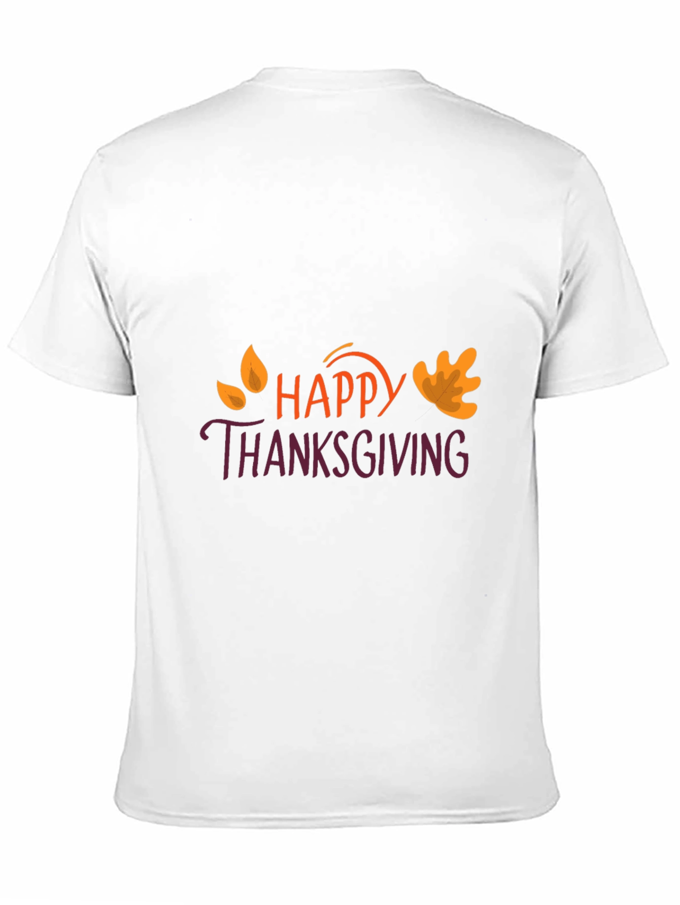 Happy Thanksgiving Graphic Tee - Holiday Apparel