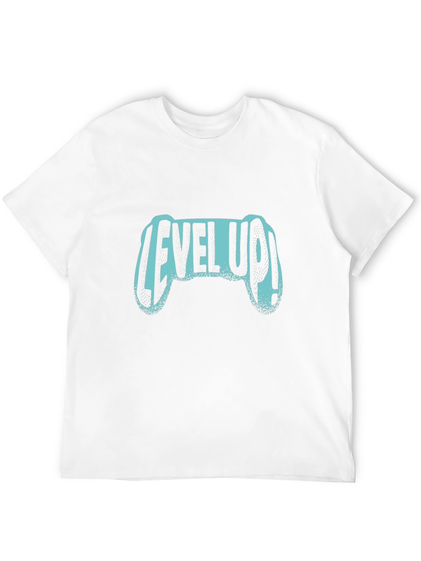 Level Up Gaming Controller Black T-Shirt