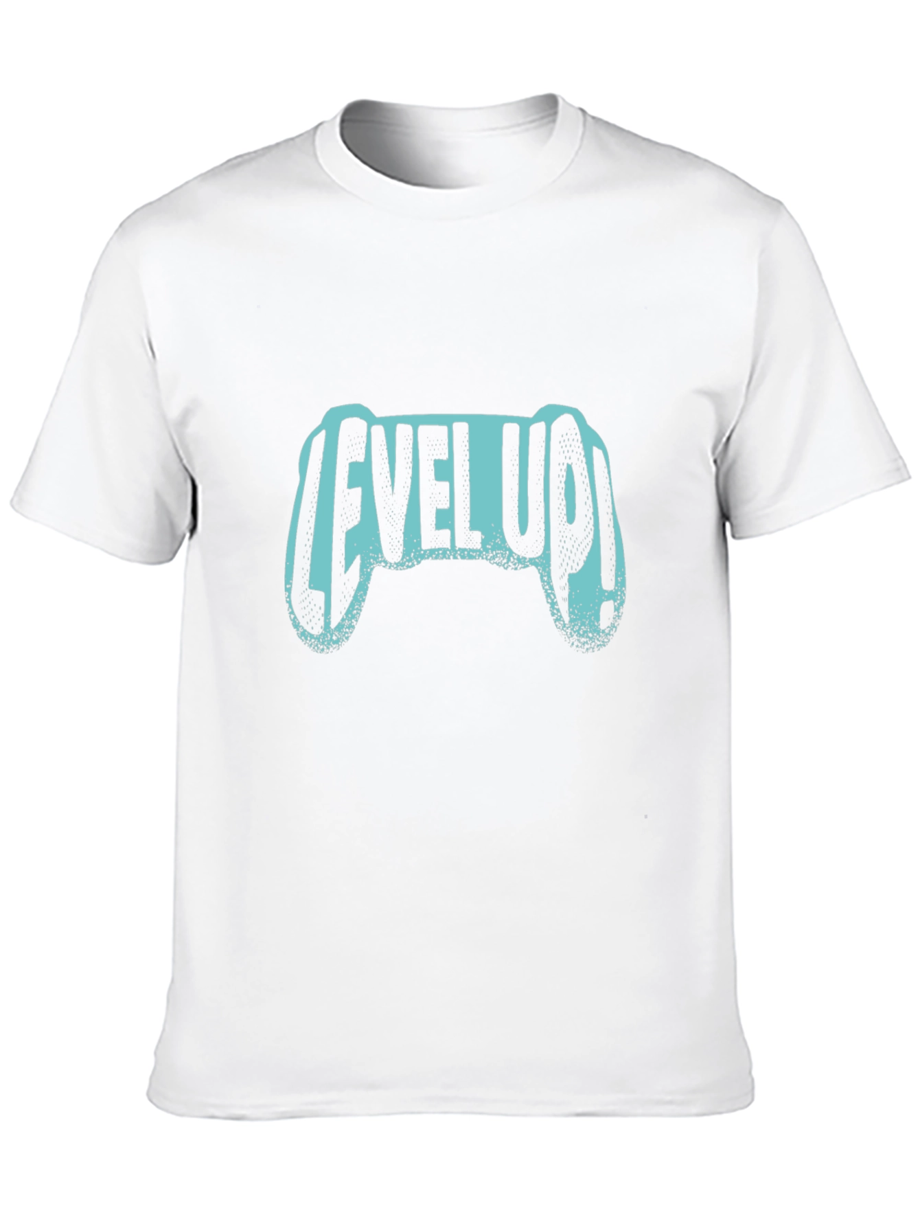 Level Up Gaming Controller Black T-Shirt