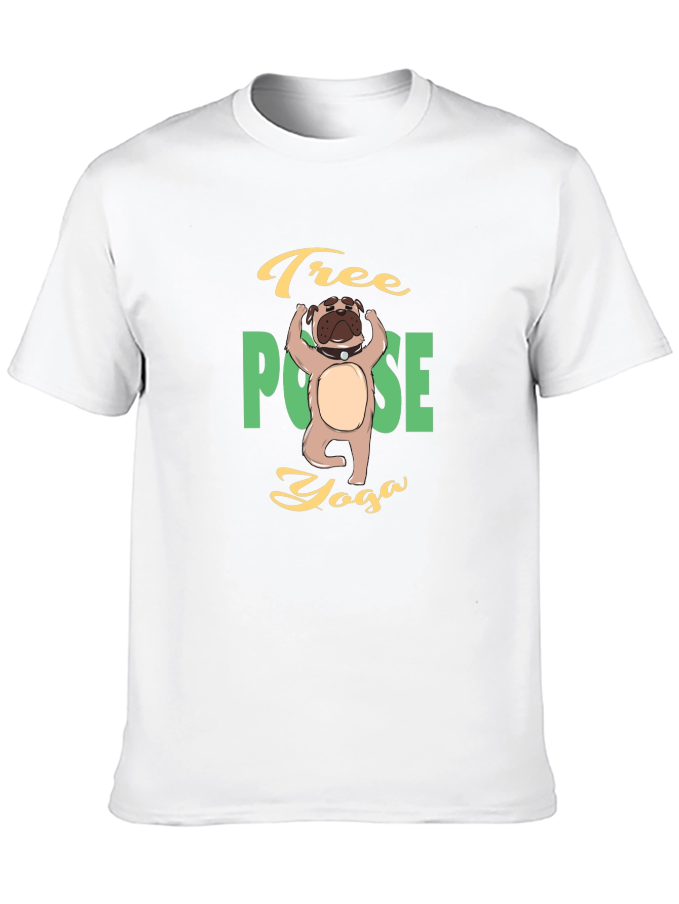 Yoga Dog T-Shirt - Tree Pose Yoga