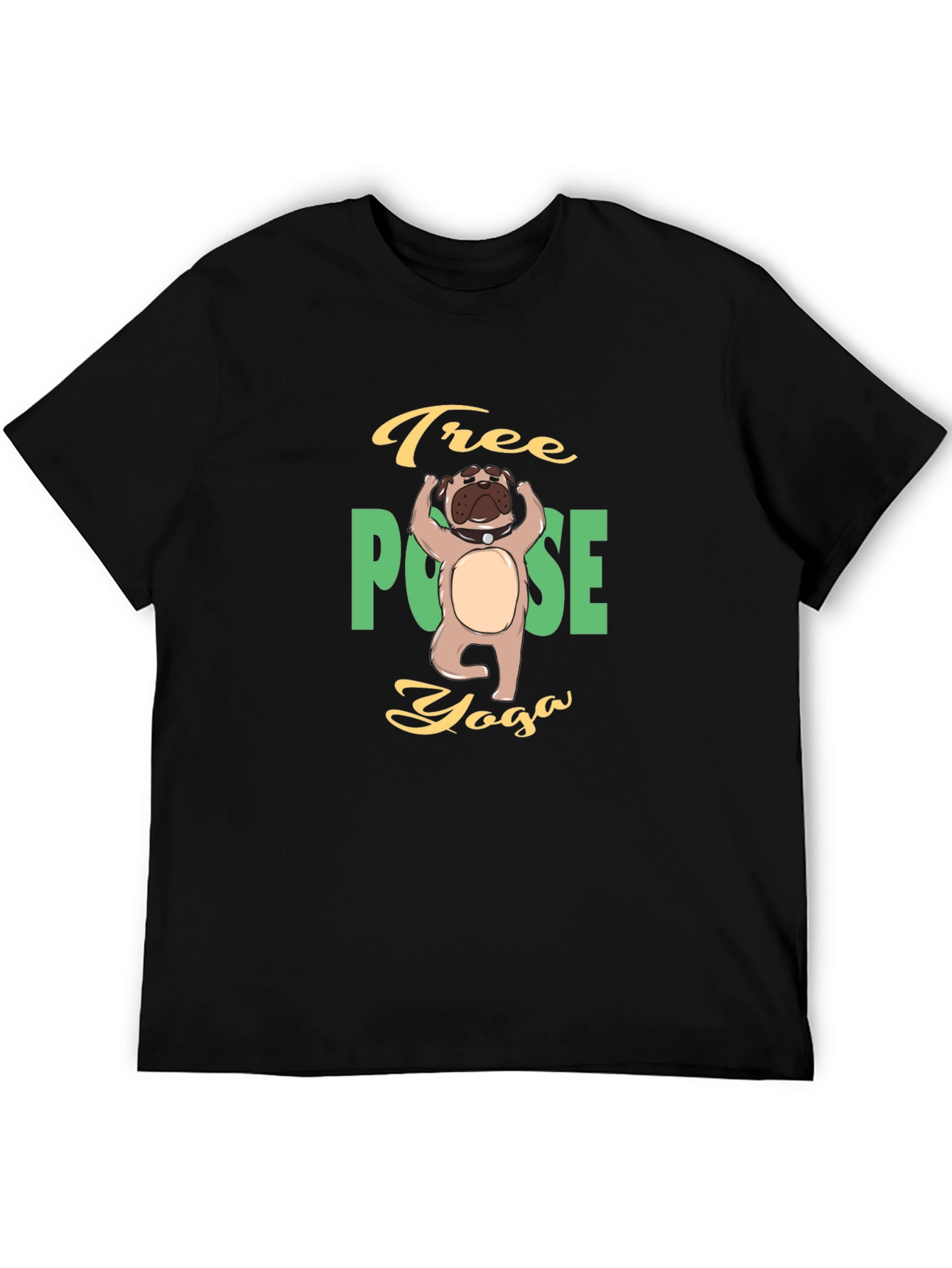 Yoga Dog T-Shirt - Tree Pose Yoga