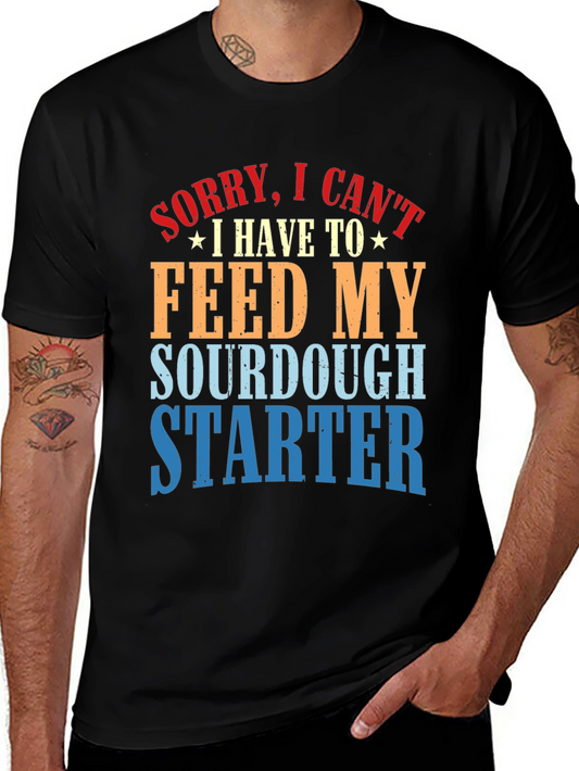 Sourdough Starter T-Shirt - Bakers Humor Tee
