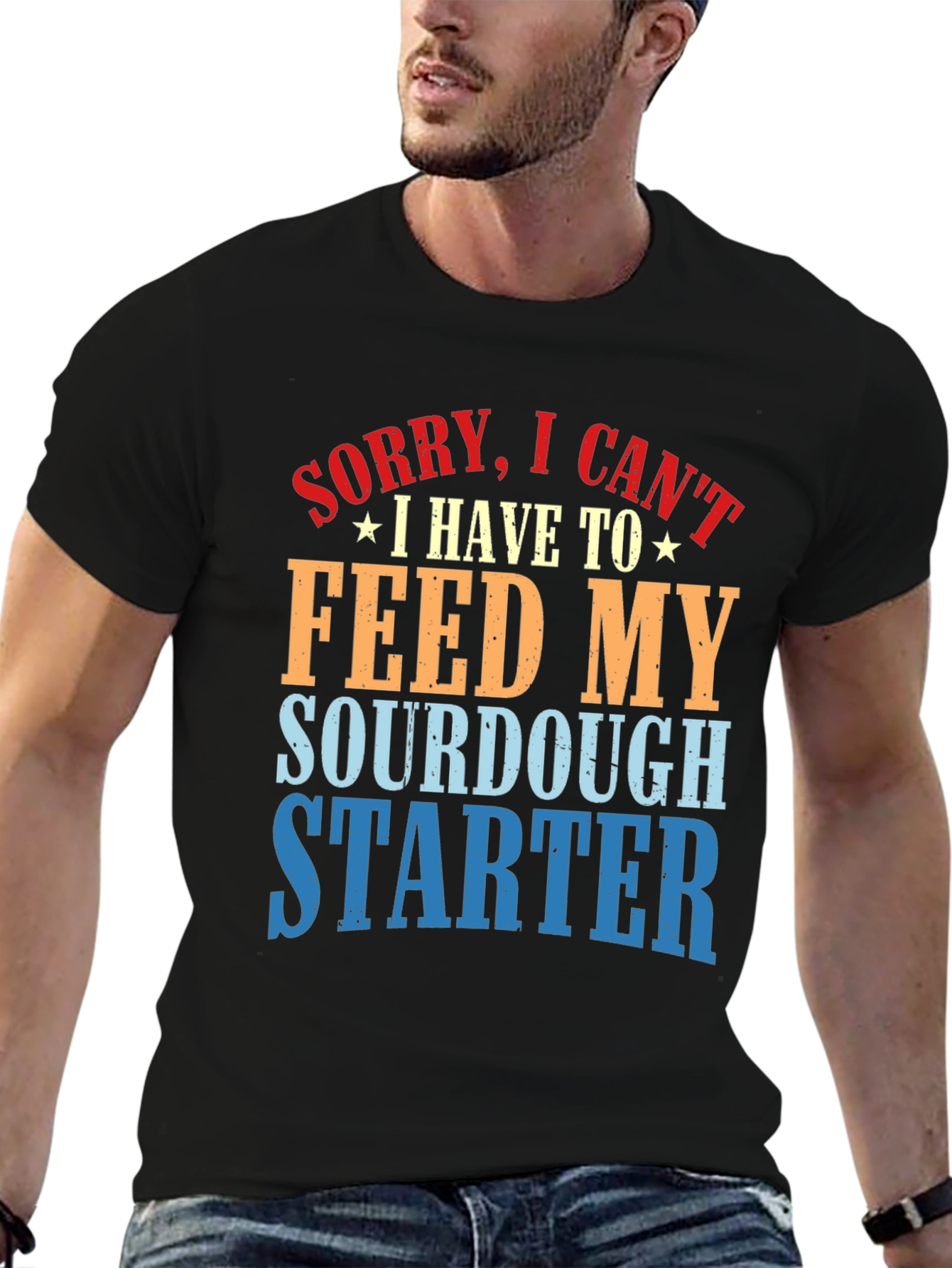 Sourdough Starter T-Shirt - Bakers Humor Tee