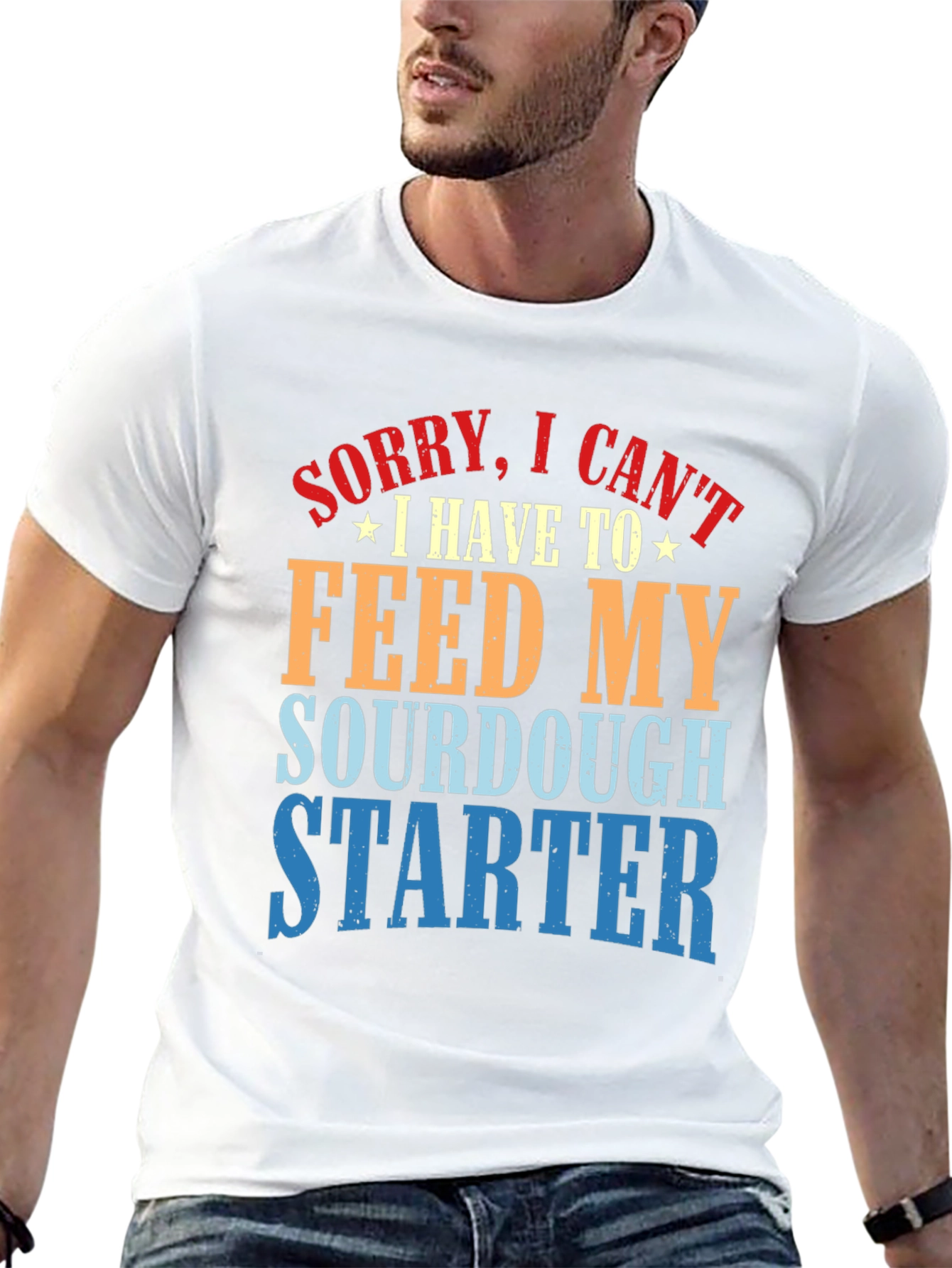 Sourdough Starter T-Shirt - Bakers Humor Tee