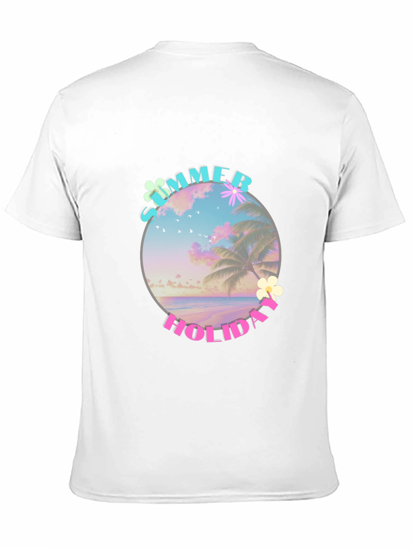 Summer Holiday Graphic Tee - Beach Vibes