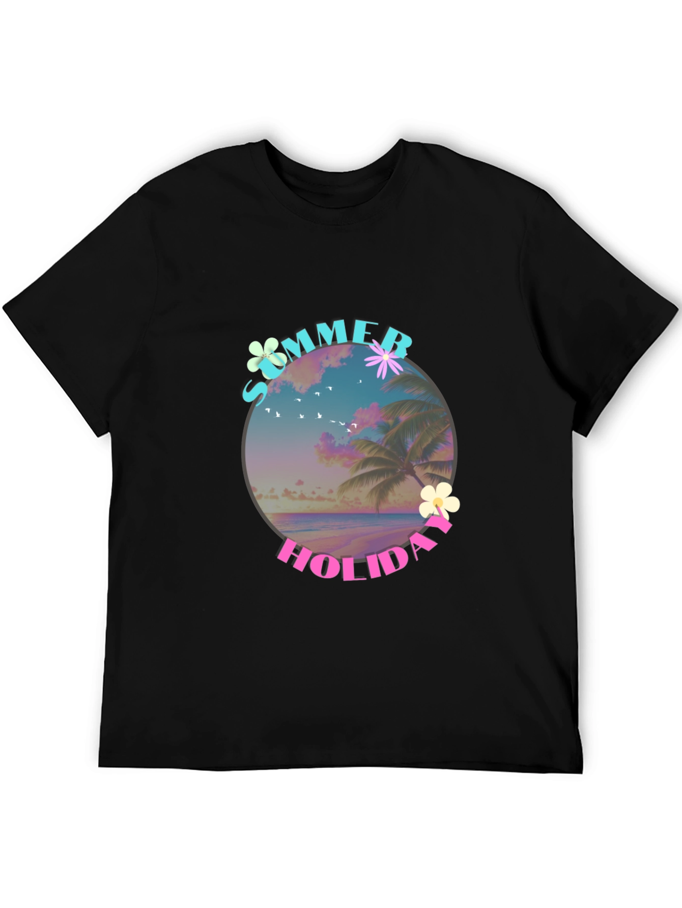 Summer Holiday Graphic Tee - Beach Vibes