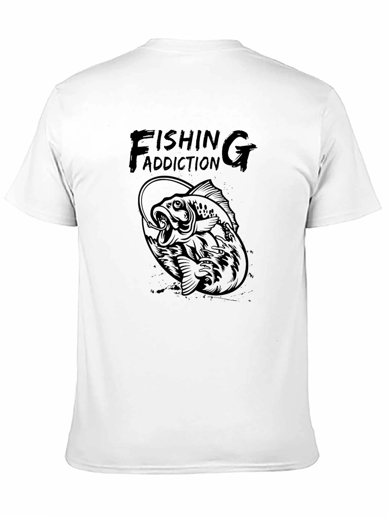 Fishing Addiction Graphic Tee - Anglers Choice