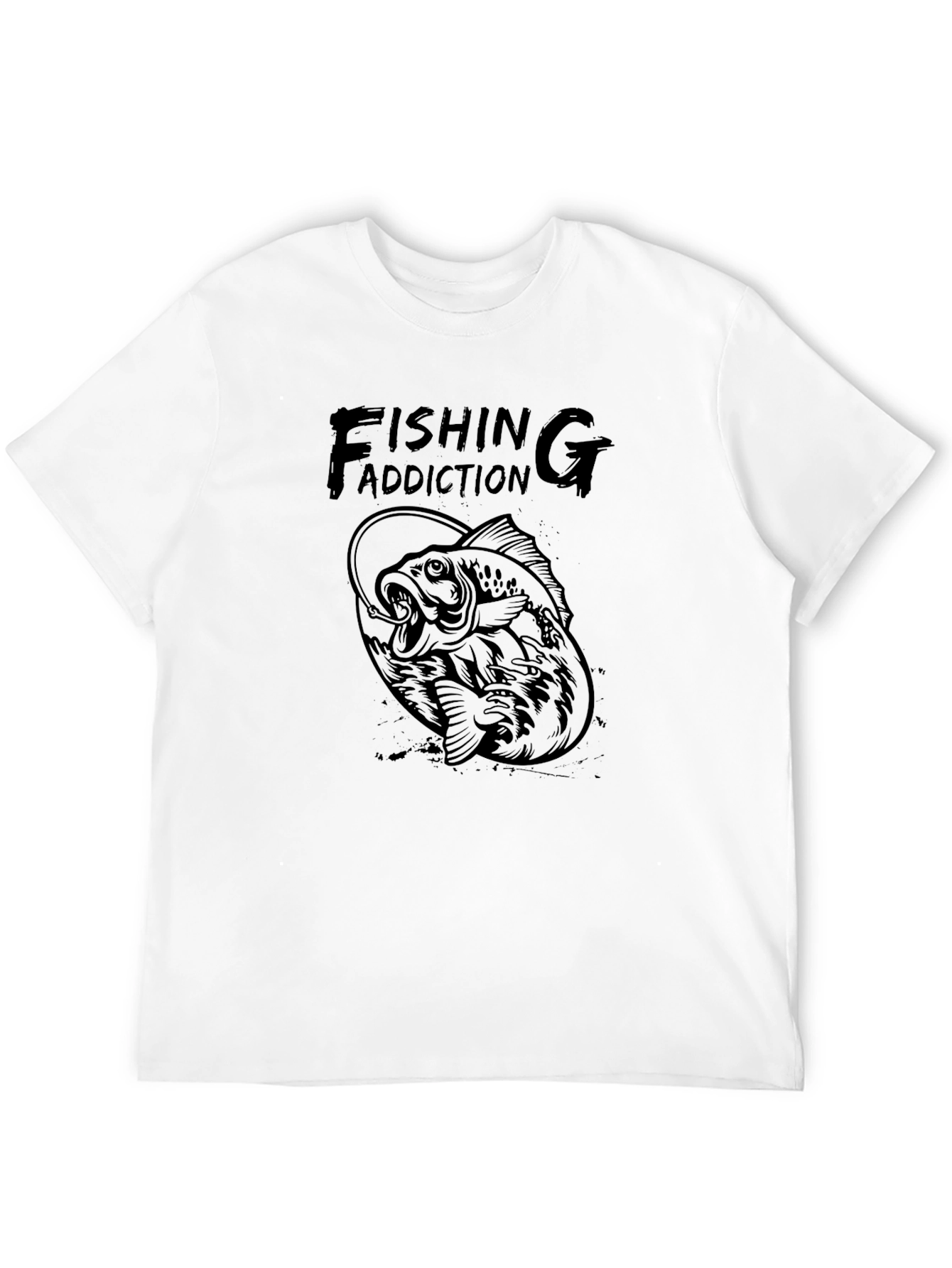 Fishing Addiction Graphic Tee - Anglers Choice