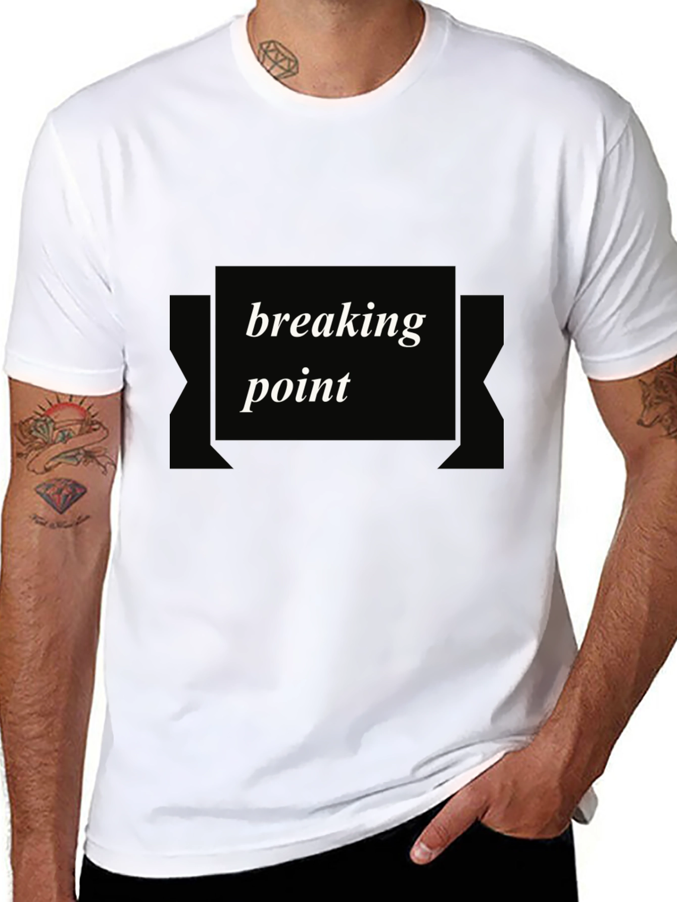 Breaking Point Graphic T-Shirt - Soft Cotton Blend