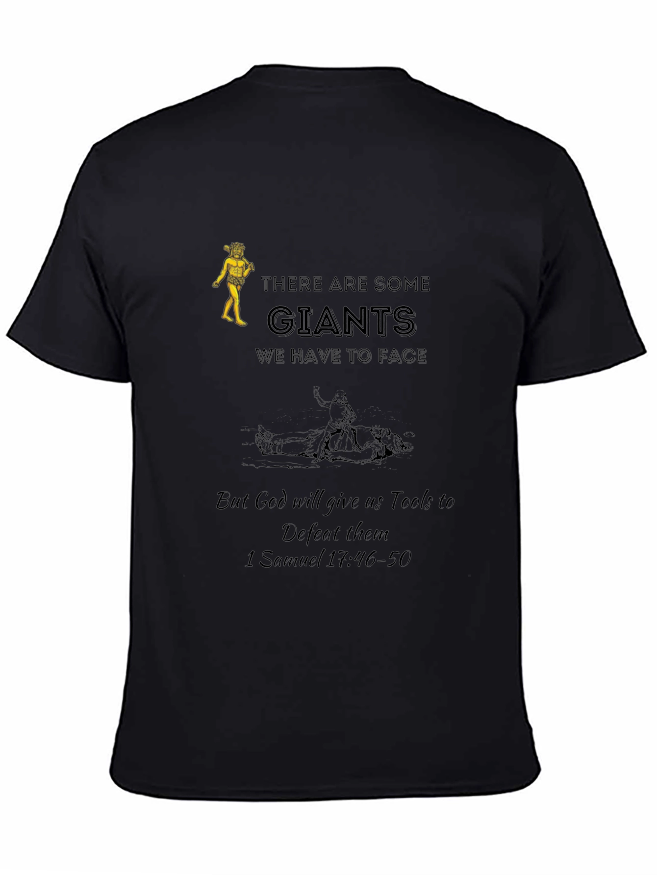 Giants We Face T-Shirt - Christian Apparel