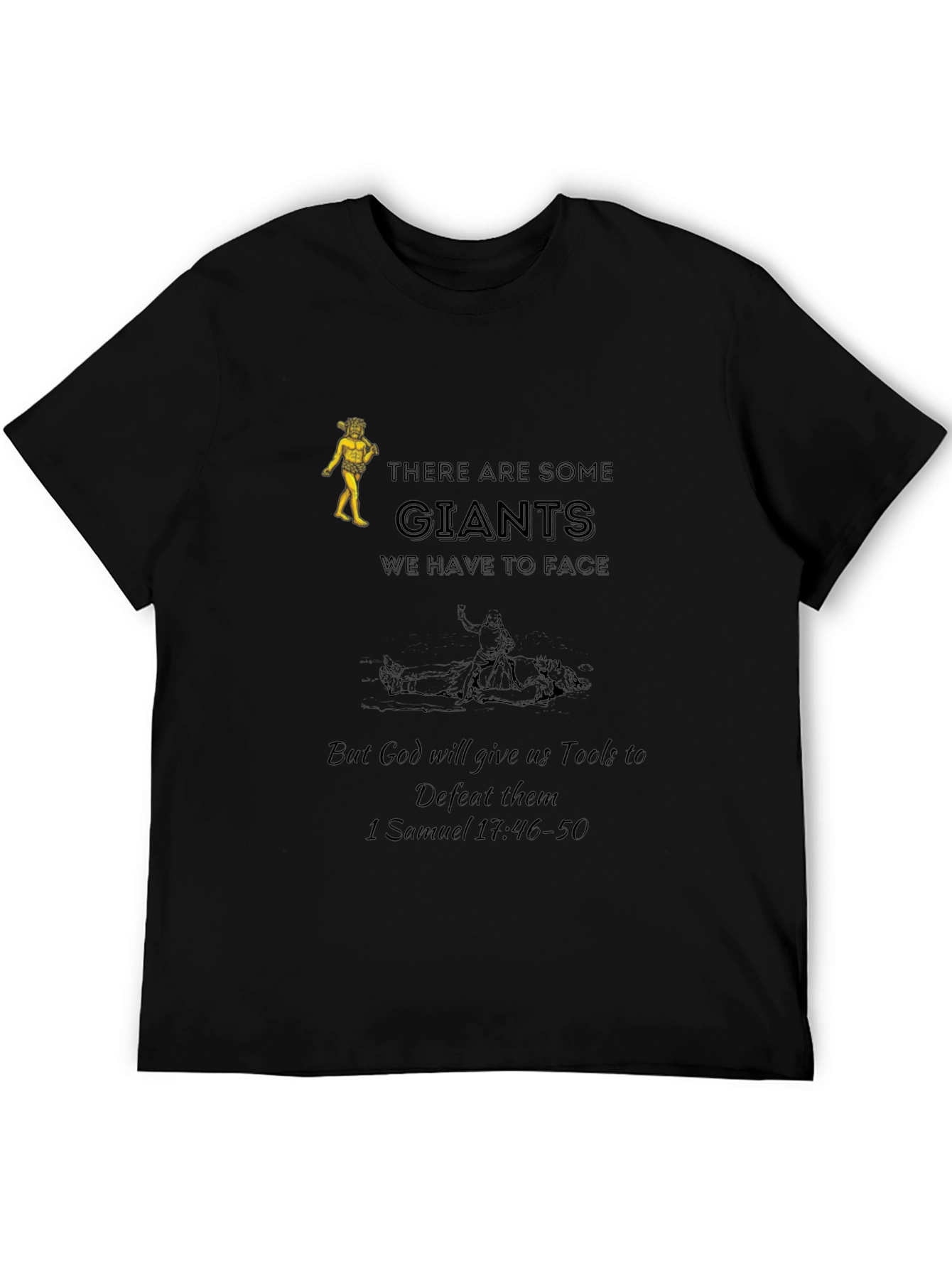Giants We Face T-Shirt - Christian Apparel