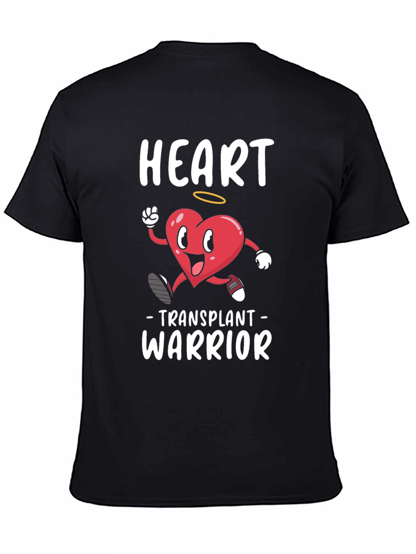 Heart Transplant Warrior Graphic T-Shirt