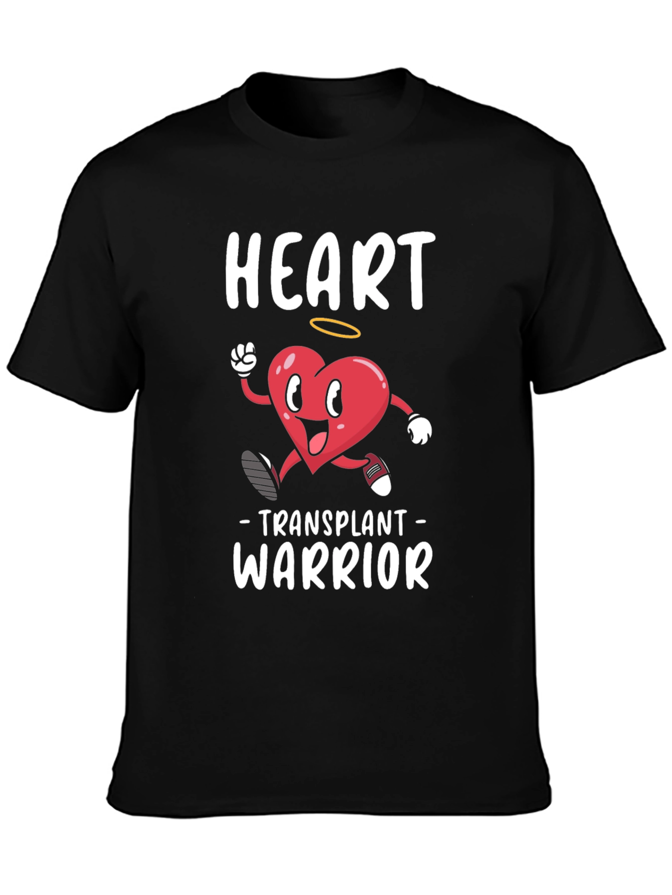 Heart Transplant Warrior Graphic T-Shirt
