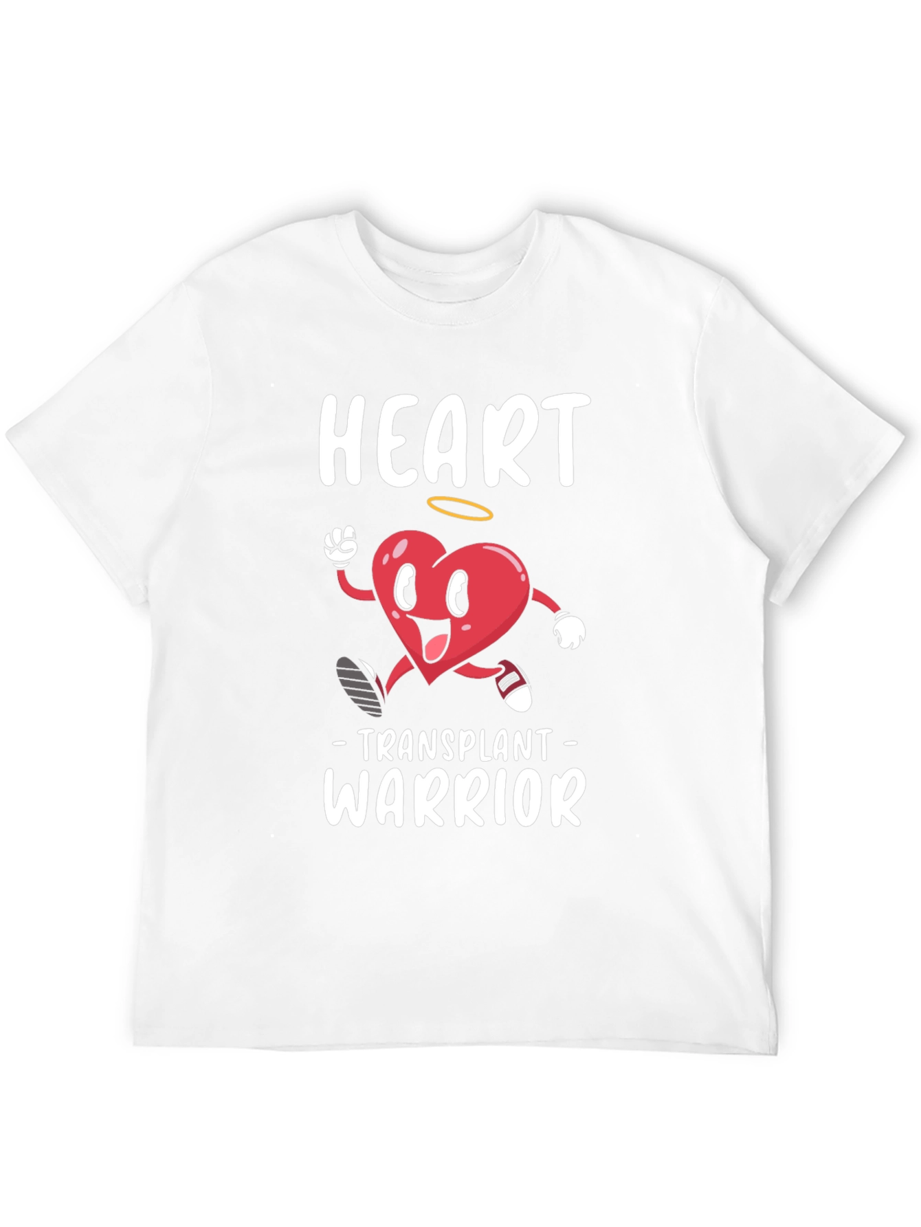 Heart Transplant Warrior Graphic T-Shirt