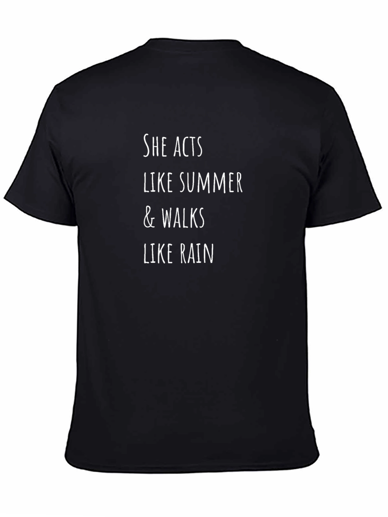 She Acts Like Summer Graphic T-Shirt
