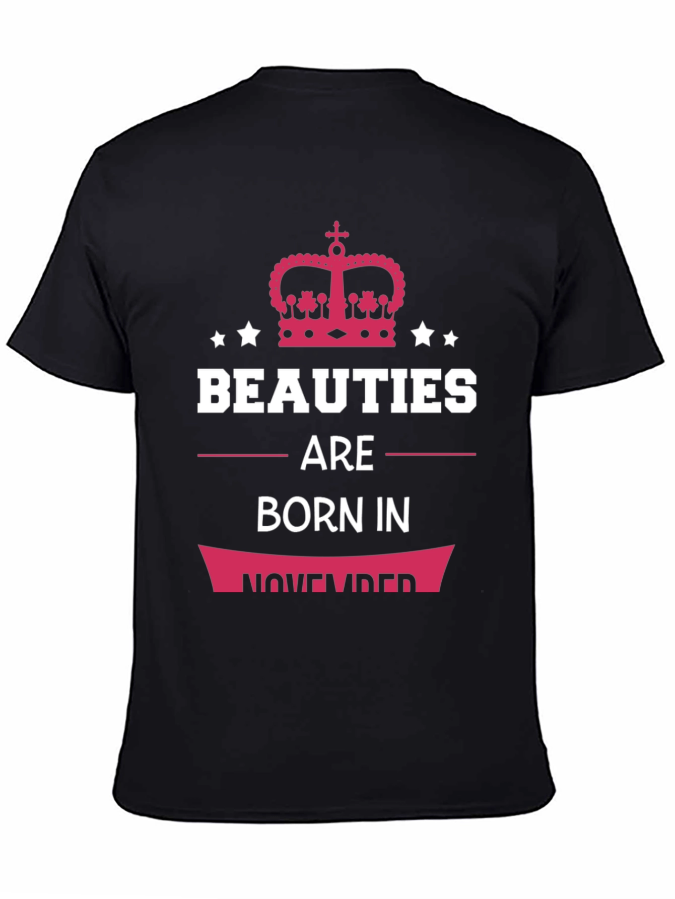 Beauties Born In November Graphic T-Shirt