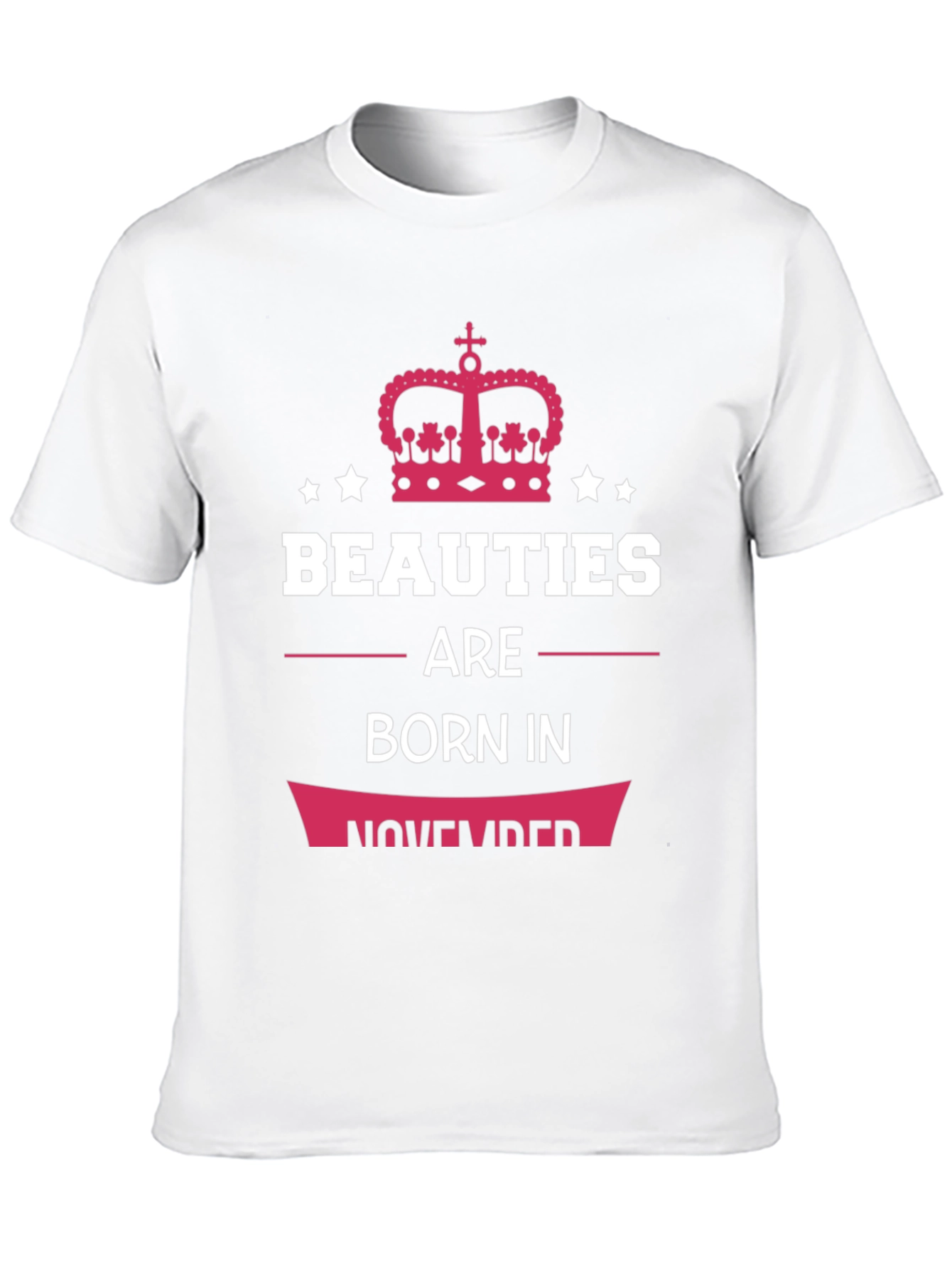 Beauties Born In November Graphic T-Shirt