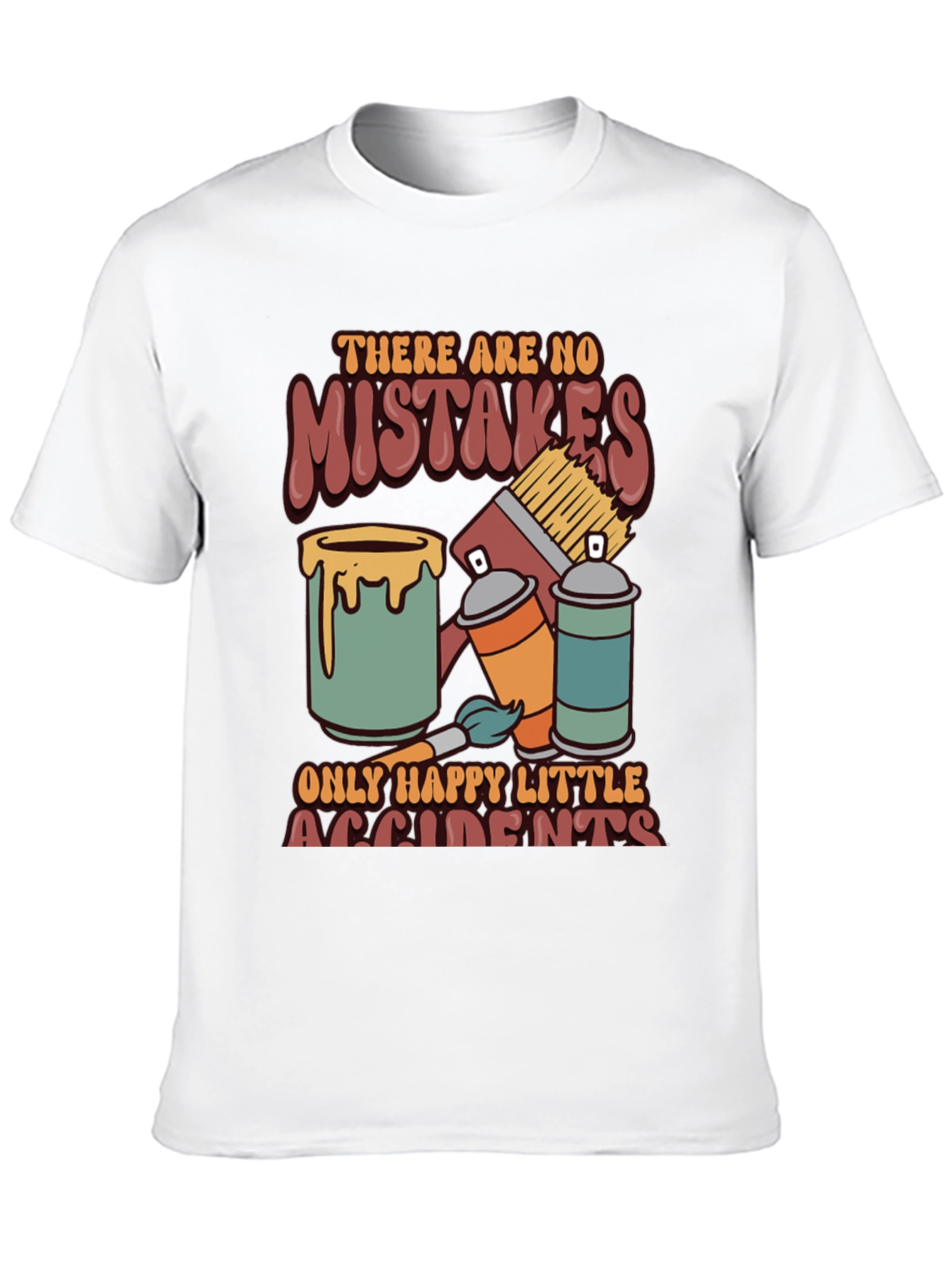 Happy Accidents Graphic Tee - Painter Gift