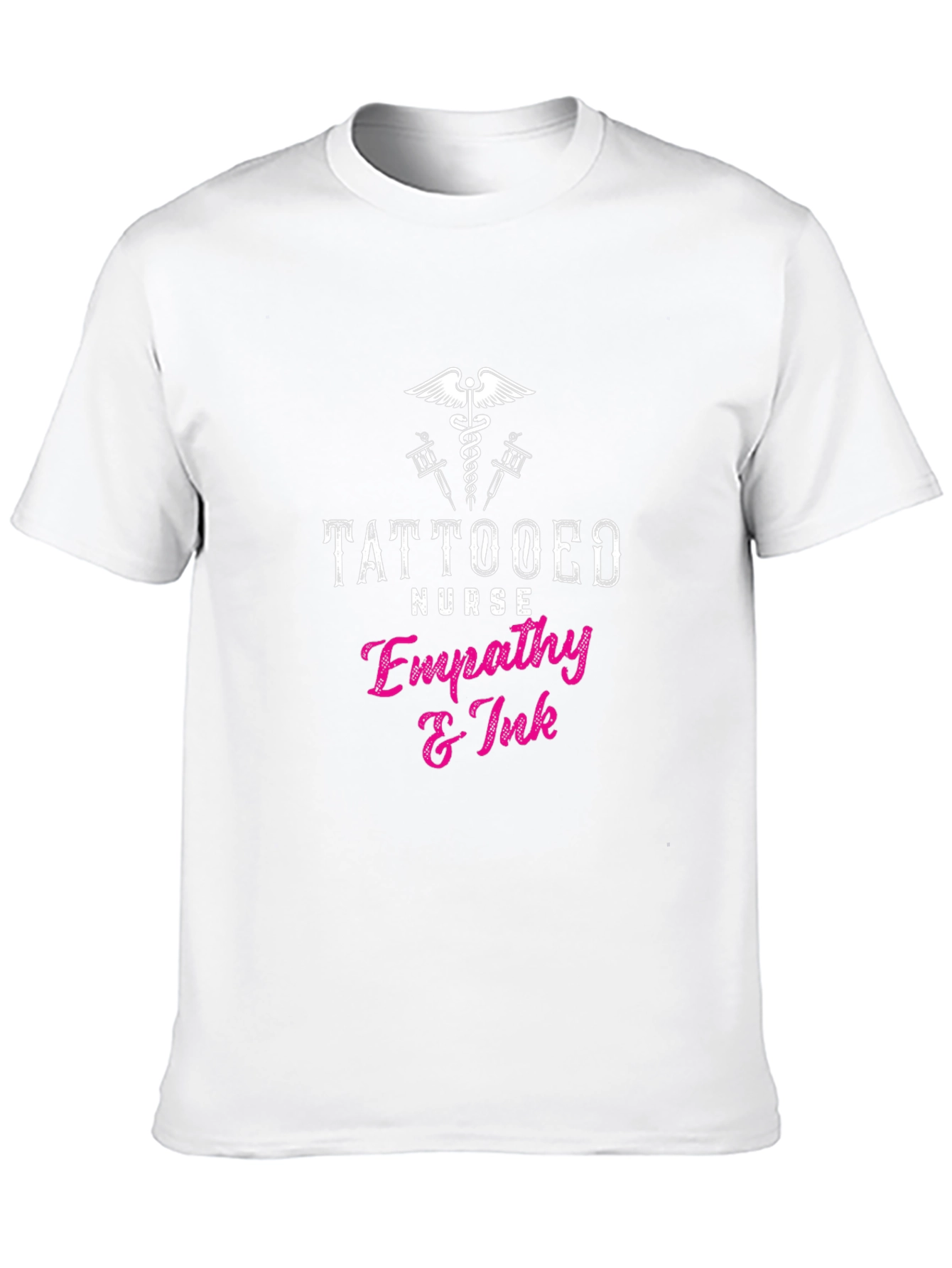 Tattooed Nurse Empathy & Ink Graphic T-Shirt