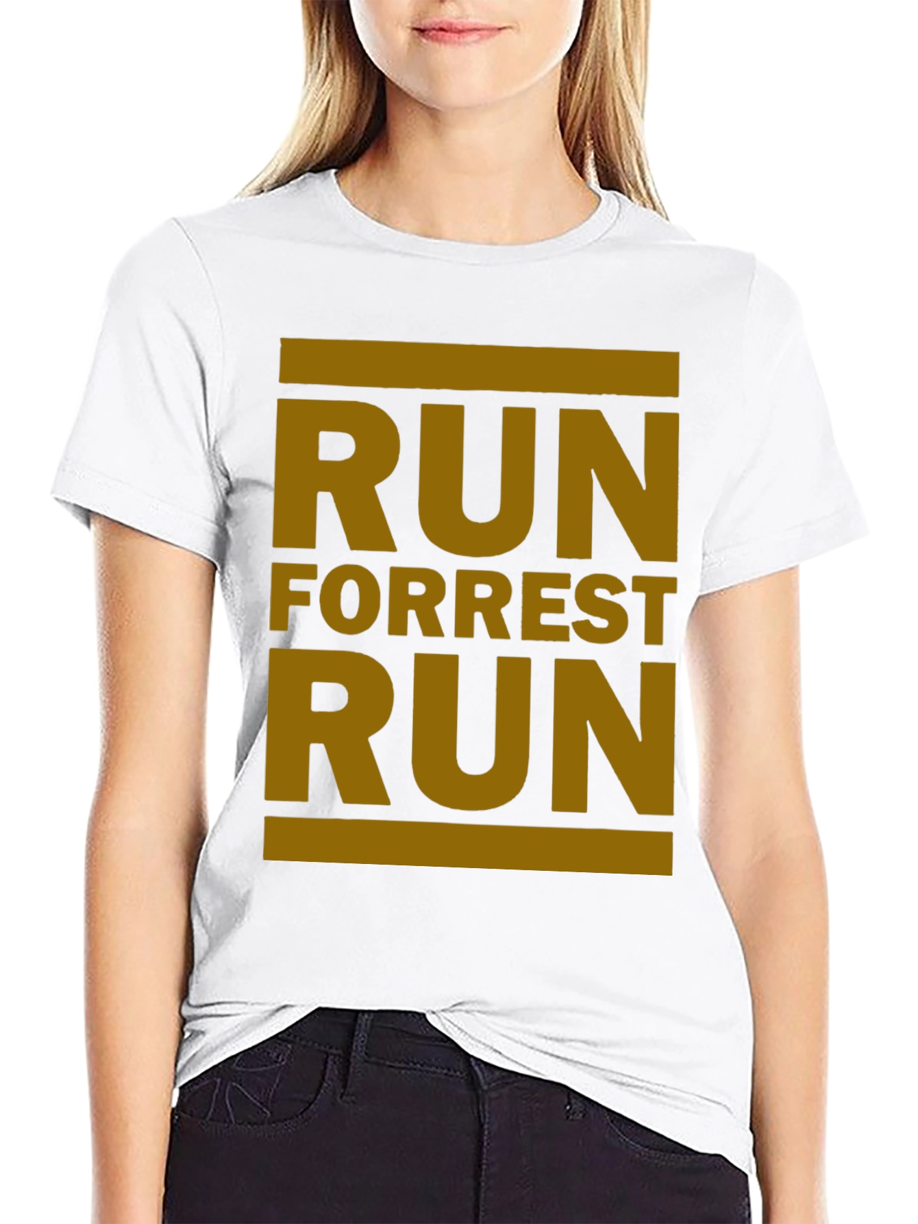 Run Forrest Run T-Shirt - Iconic Movie Tee
