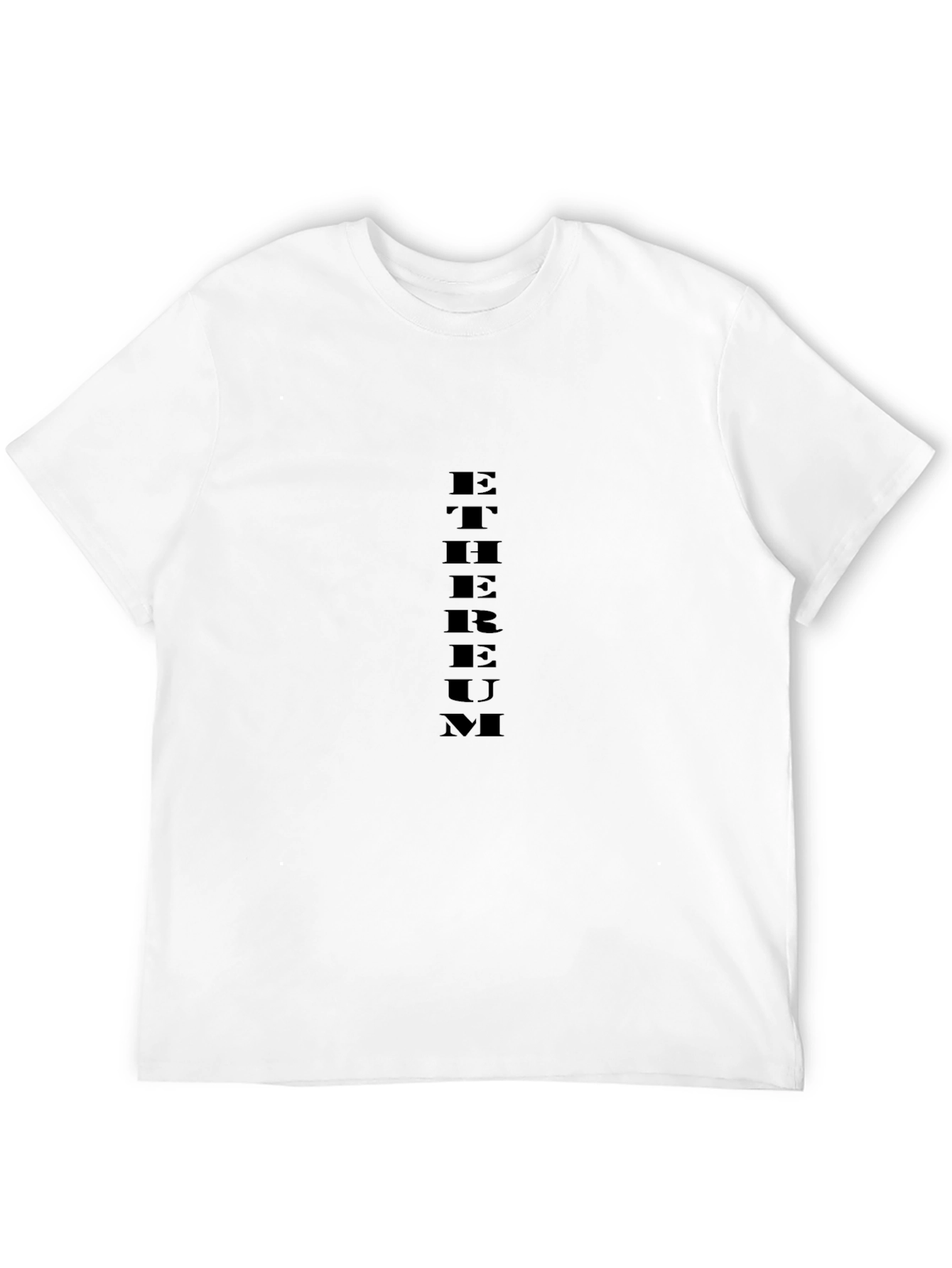 Ethereum Black T-Shirt - Crypto Fashion