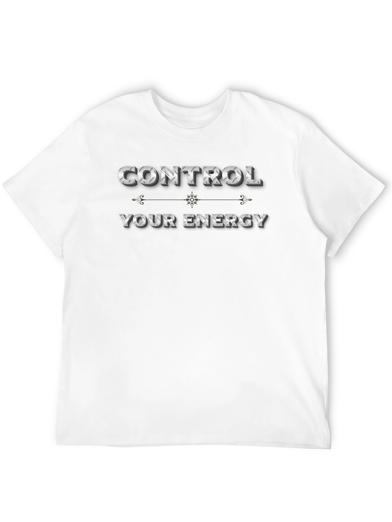 Control Your Energy Black T-Shirt