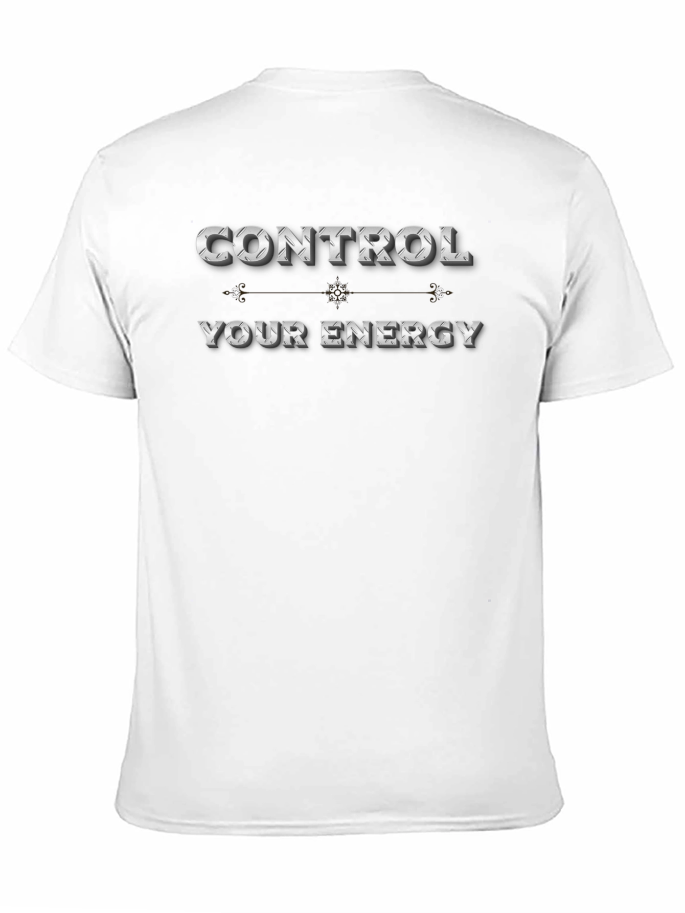 Control Your Energy Black T-Shirt
