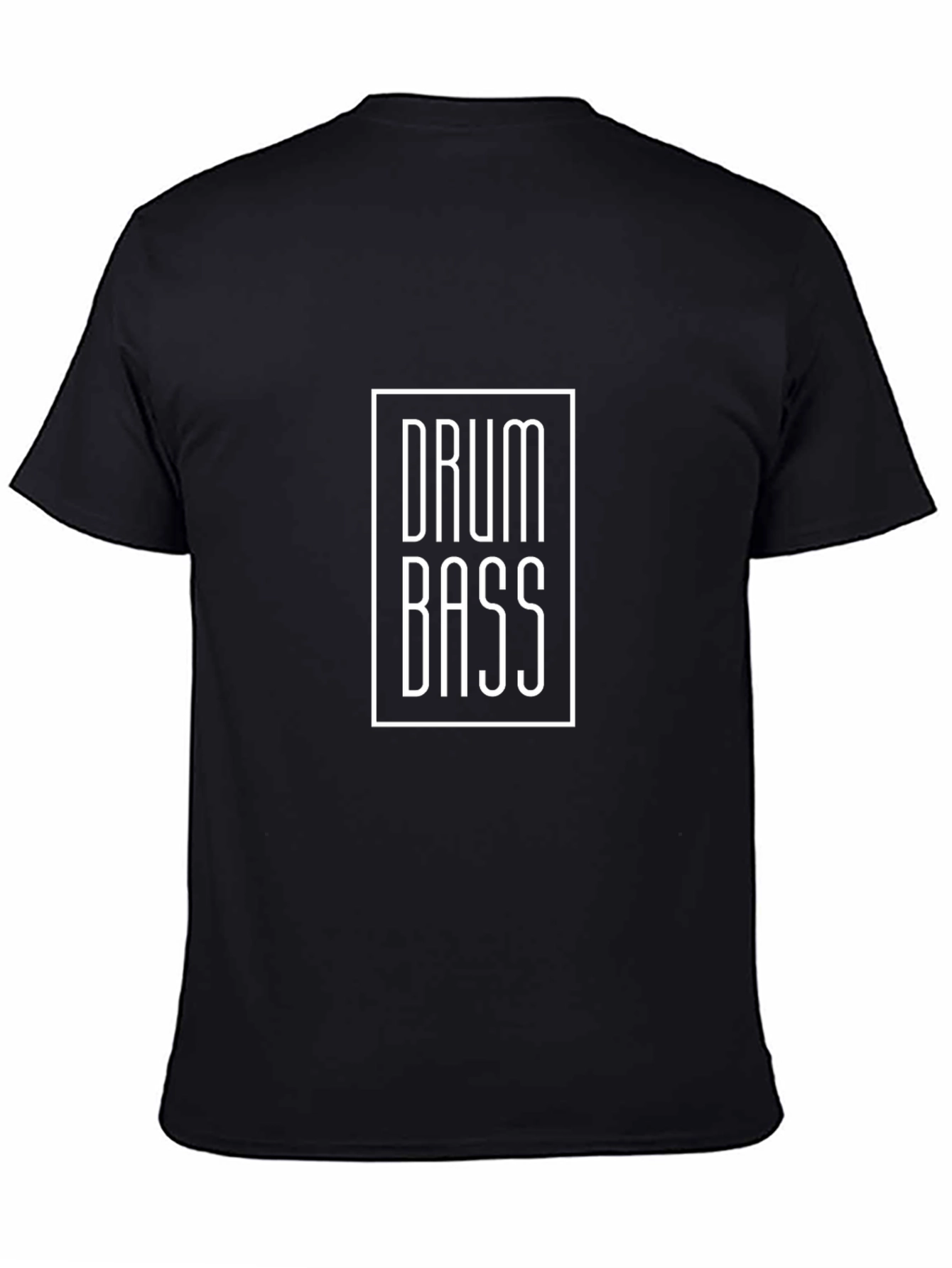 Drum & Bass Graphic Tee - Black