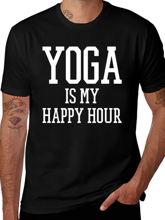 Yoga Is My Happy Hour T-Shirt