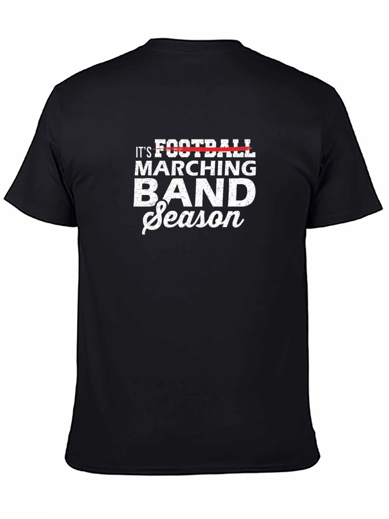 Football Marching Band Season Graphic Tee