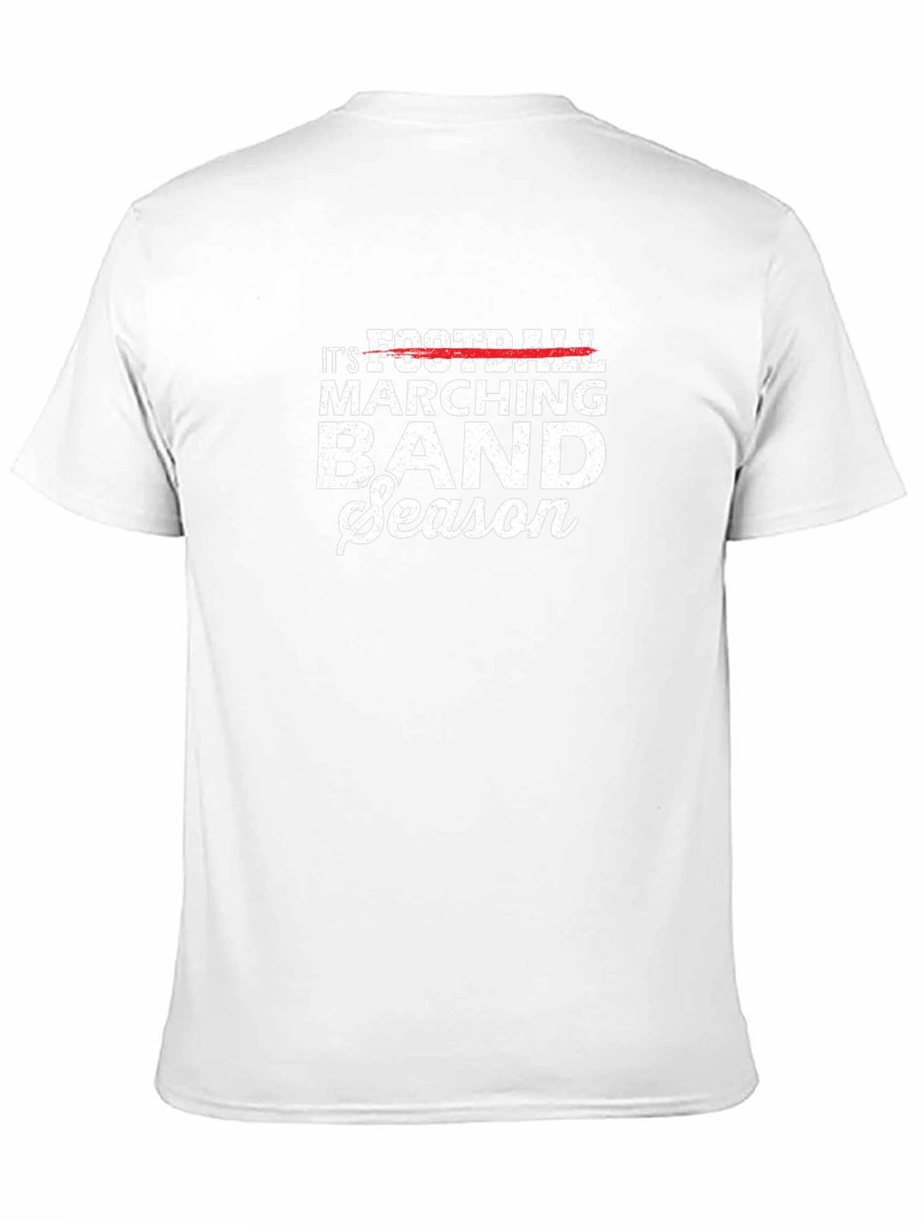 Football Marching Band Season Graphic Tee
