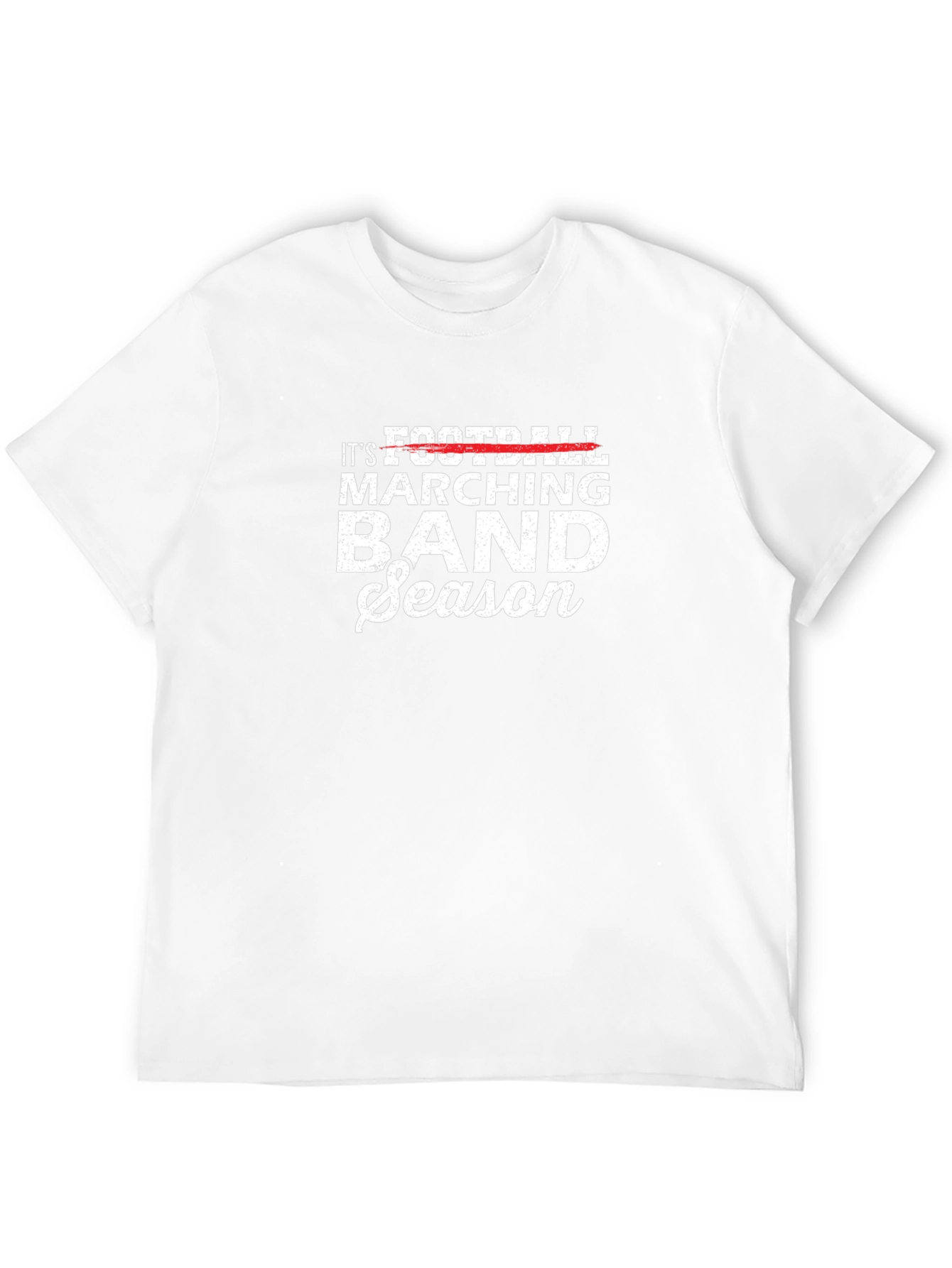 Football Marching Band Season Graphic Tee