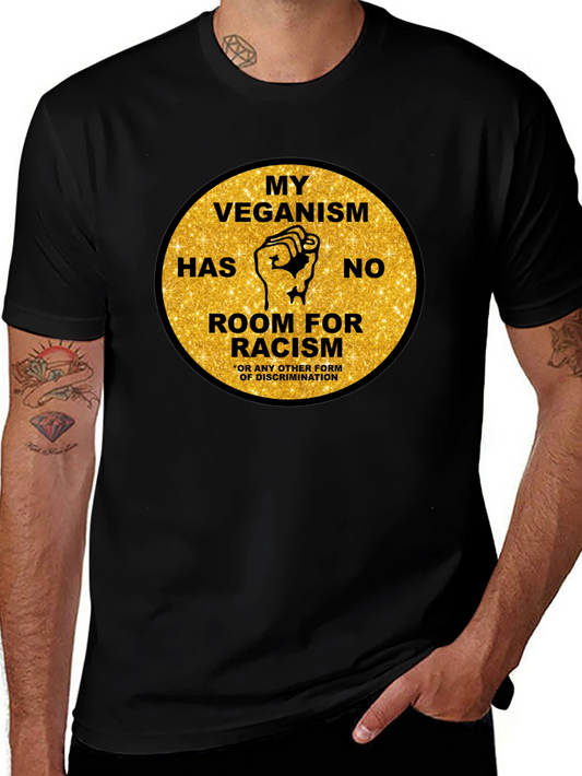 Veganism Anti-Racism Graphic Tee
