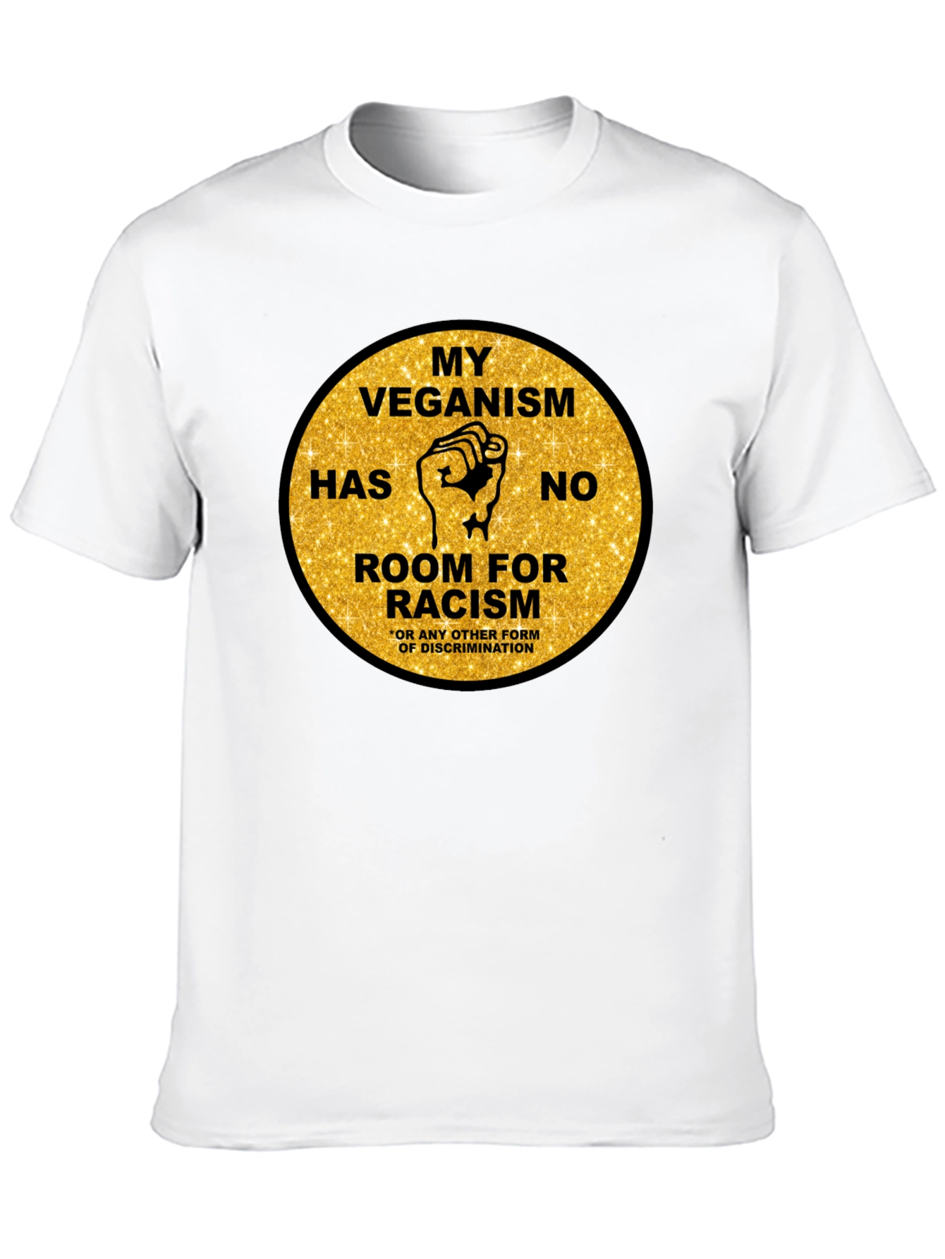 Veganism Anti-Racism Graphic Tee