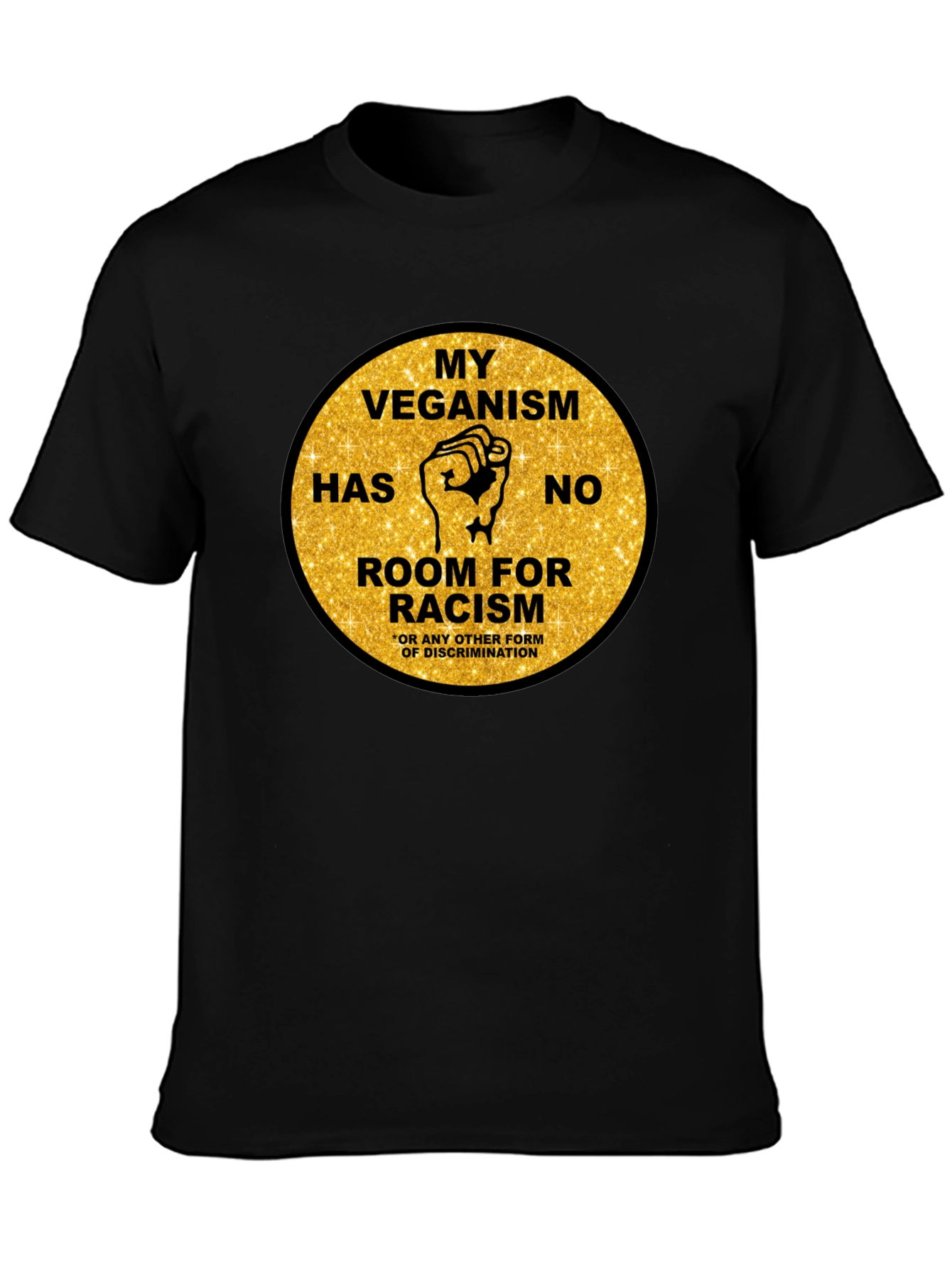 Veganism Anti-Racism Graphic Tee