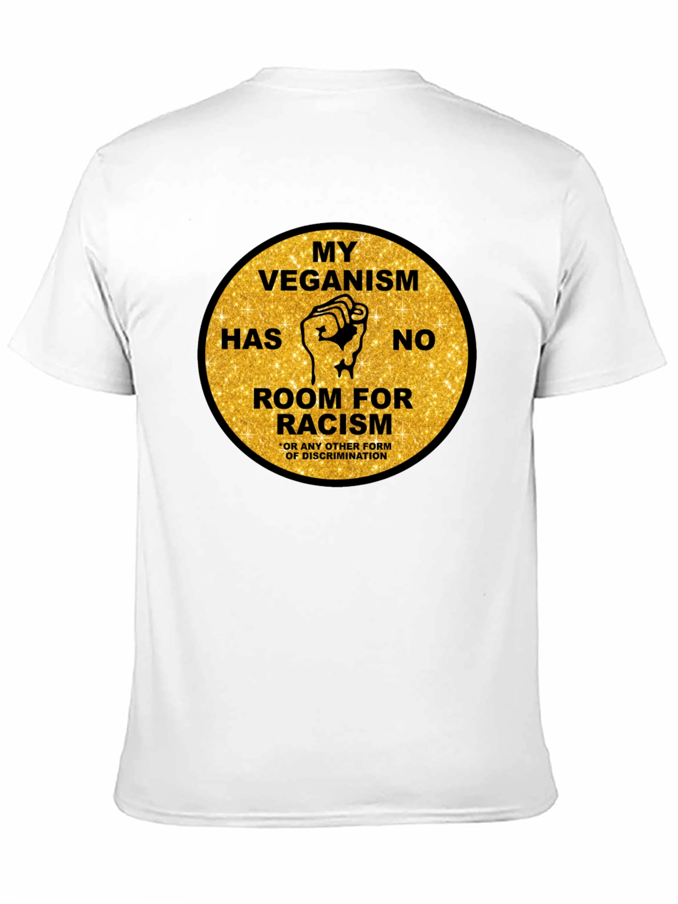 Veganism Anti-Racism Graphic Tee