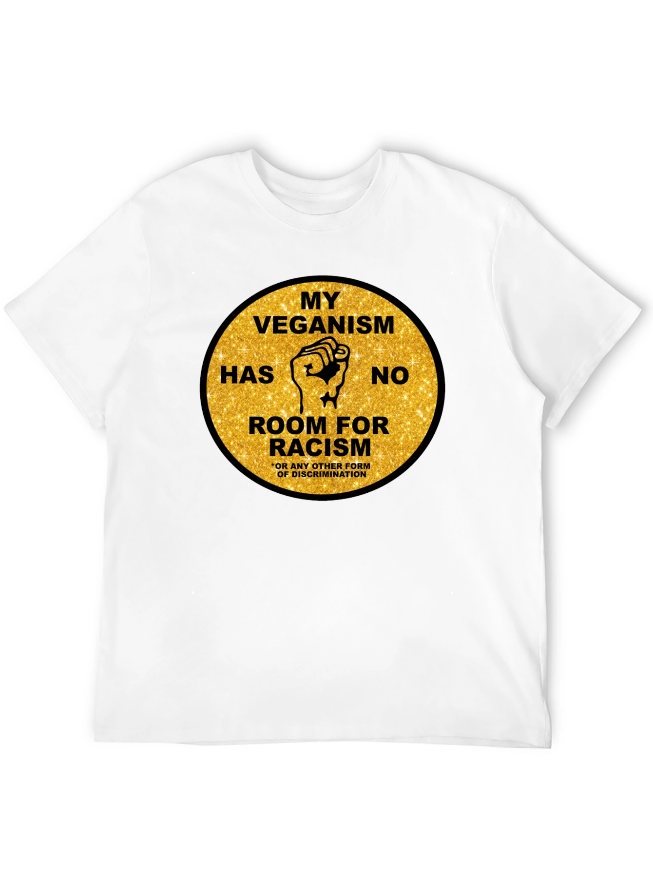 Veganism Anti-Racism Graphic Tee