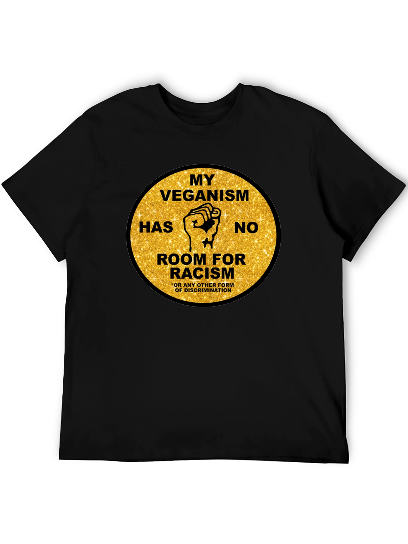 Veganism Anti-Racism Graphic Tee