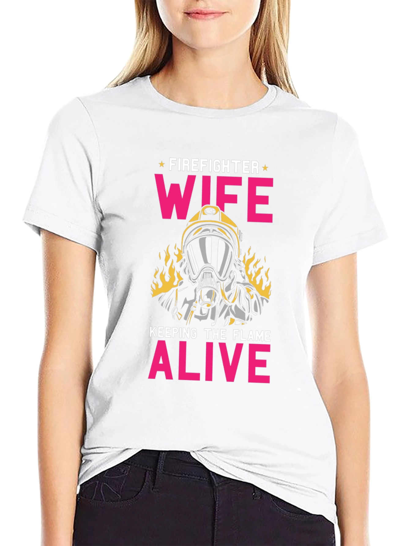 Firefighter Wife Graphic Tee