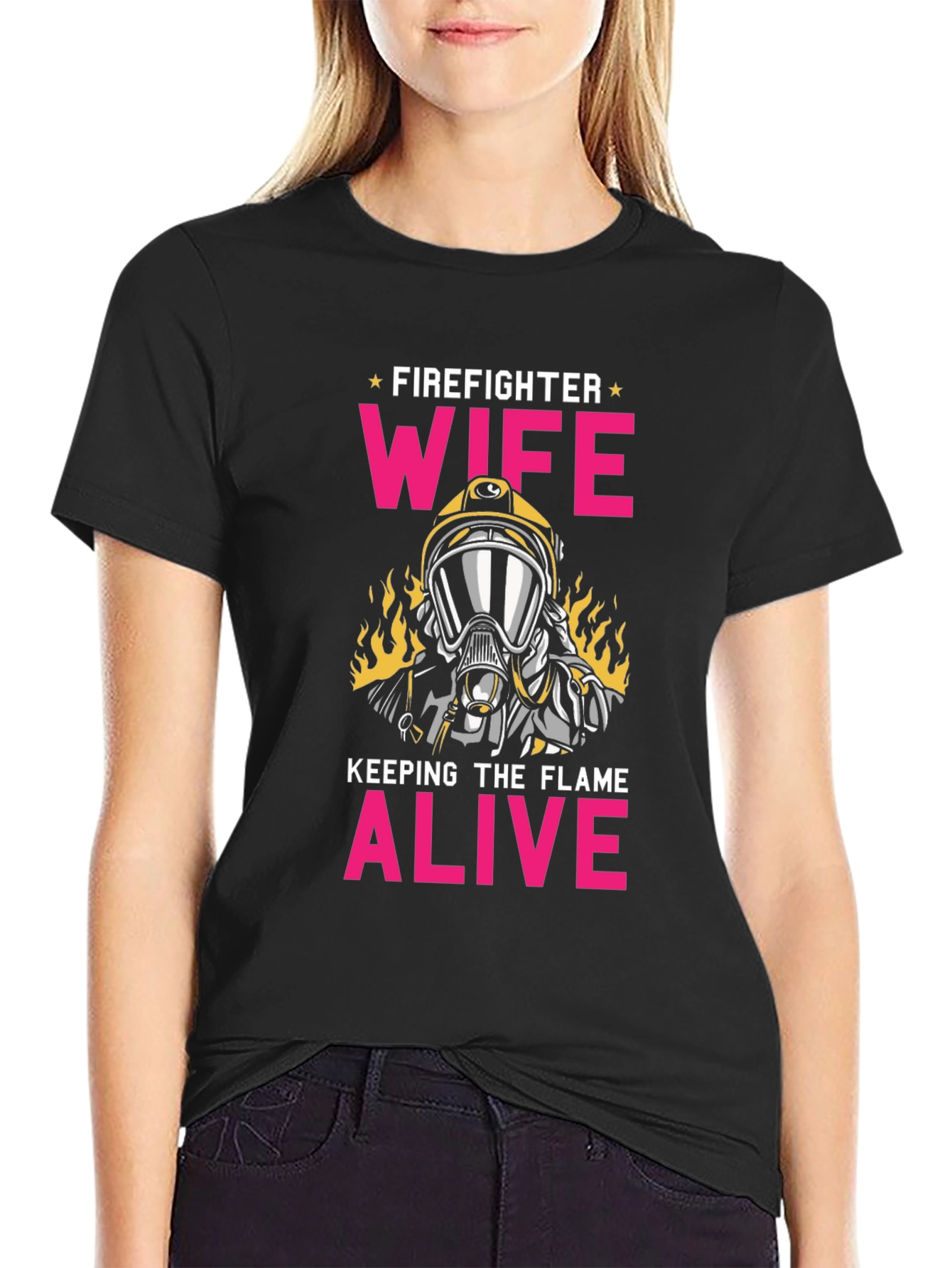 Firefighter Wife Graphic Tee