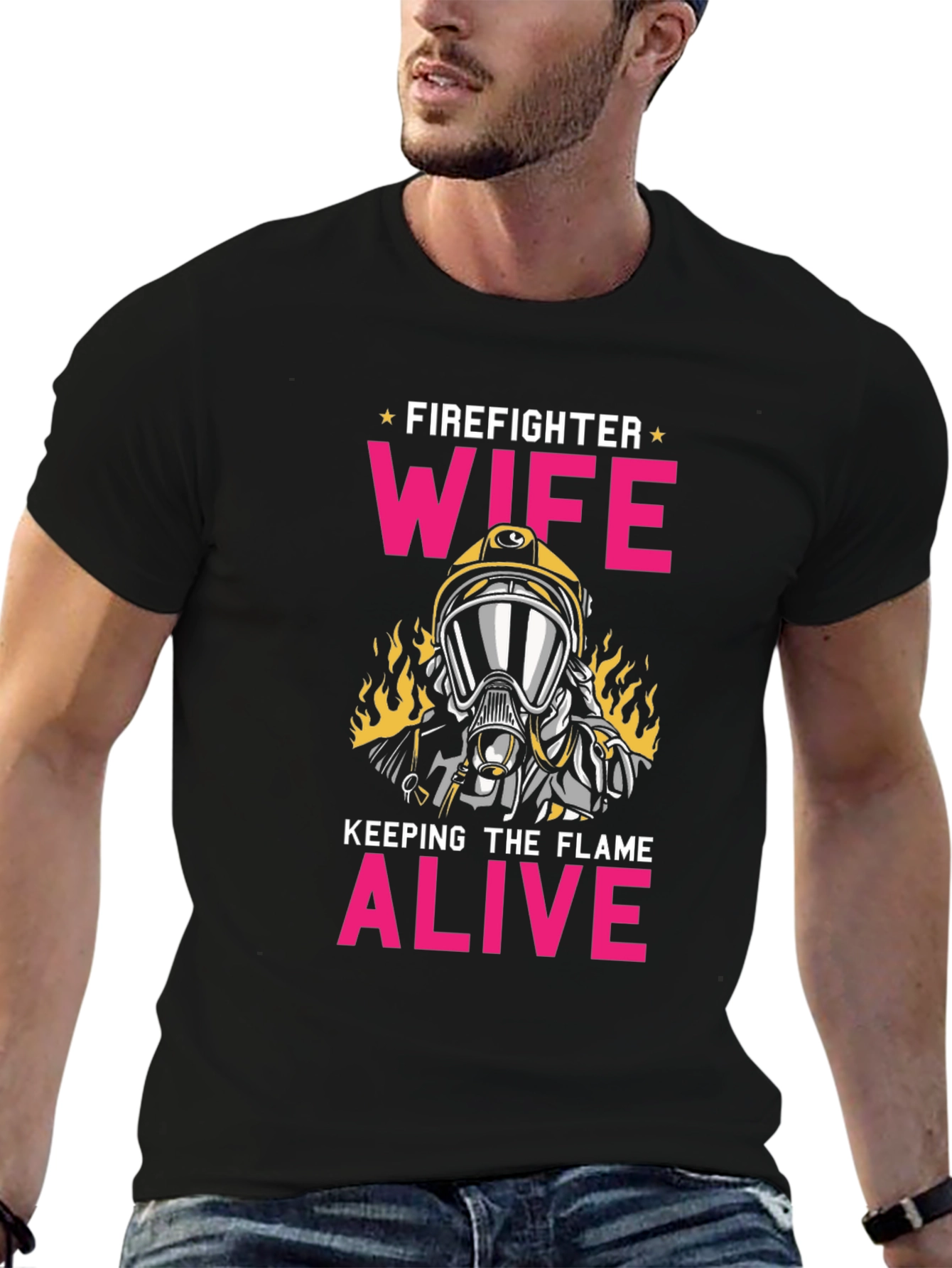 Firefighter Wife Graphic Tee