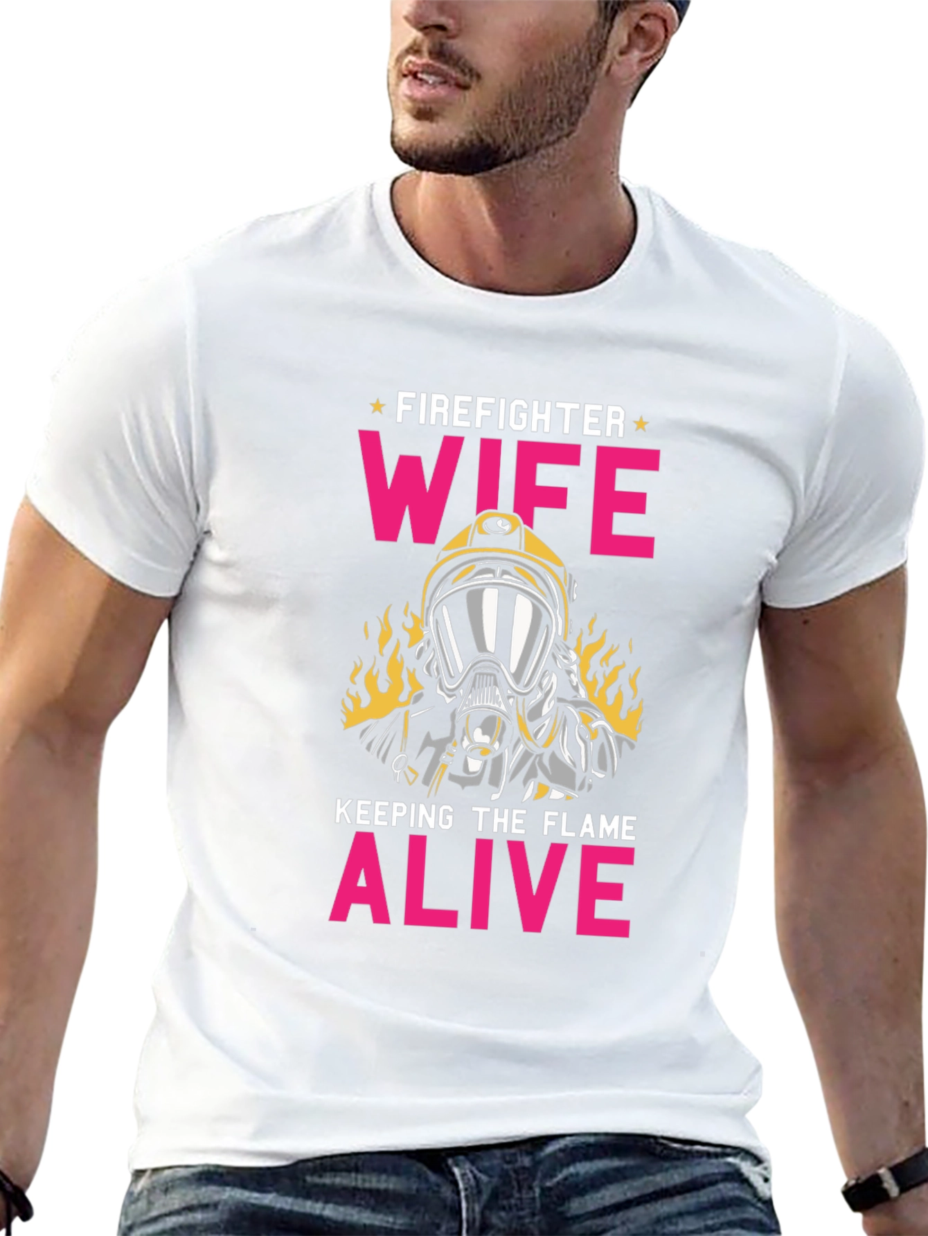 Firefighter Wife Graphic Tee