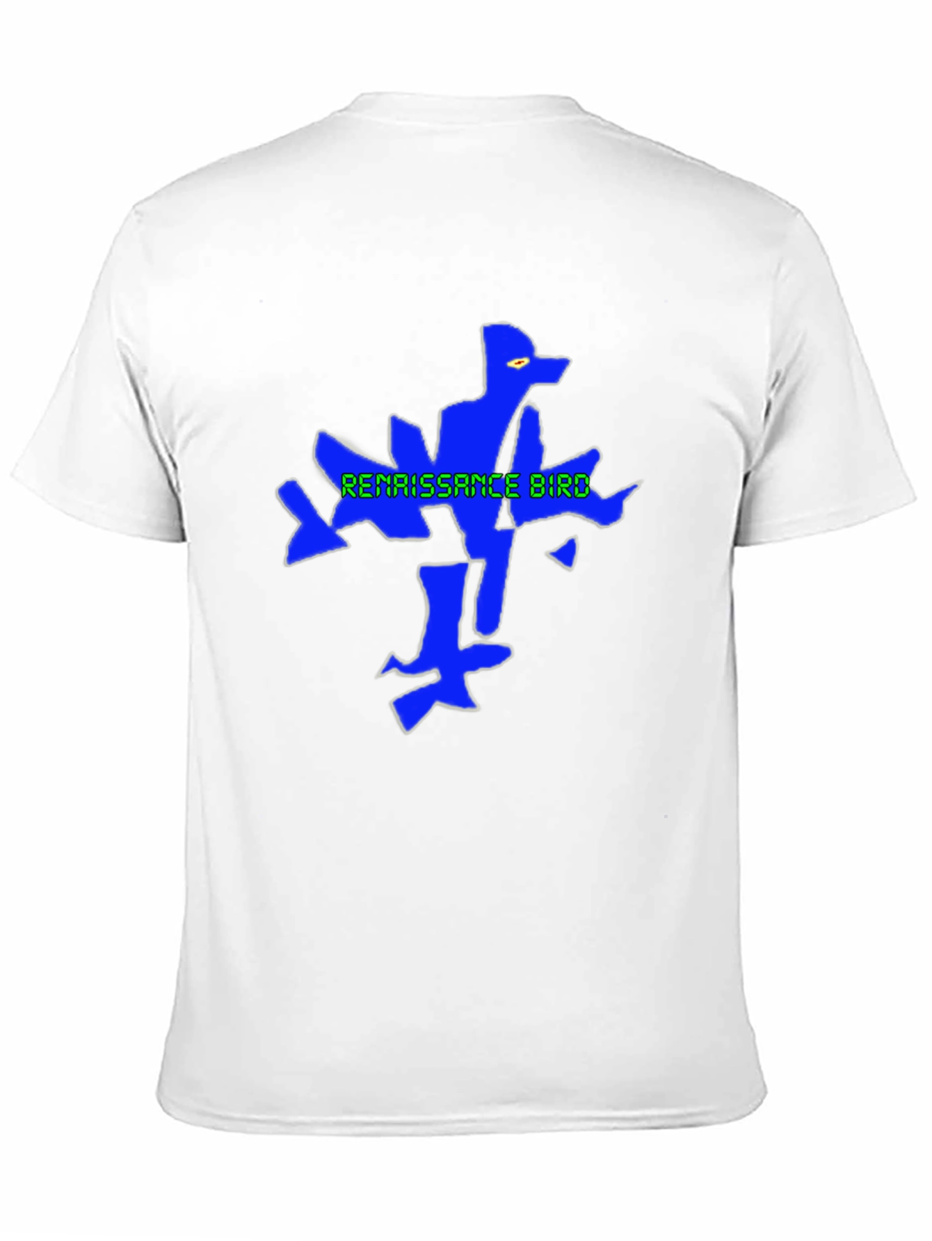 Renaissance Bird Graphic Tee - Stylish Mens Black T-Shirt