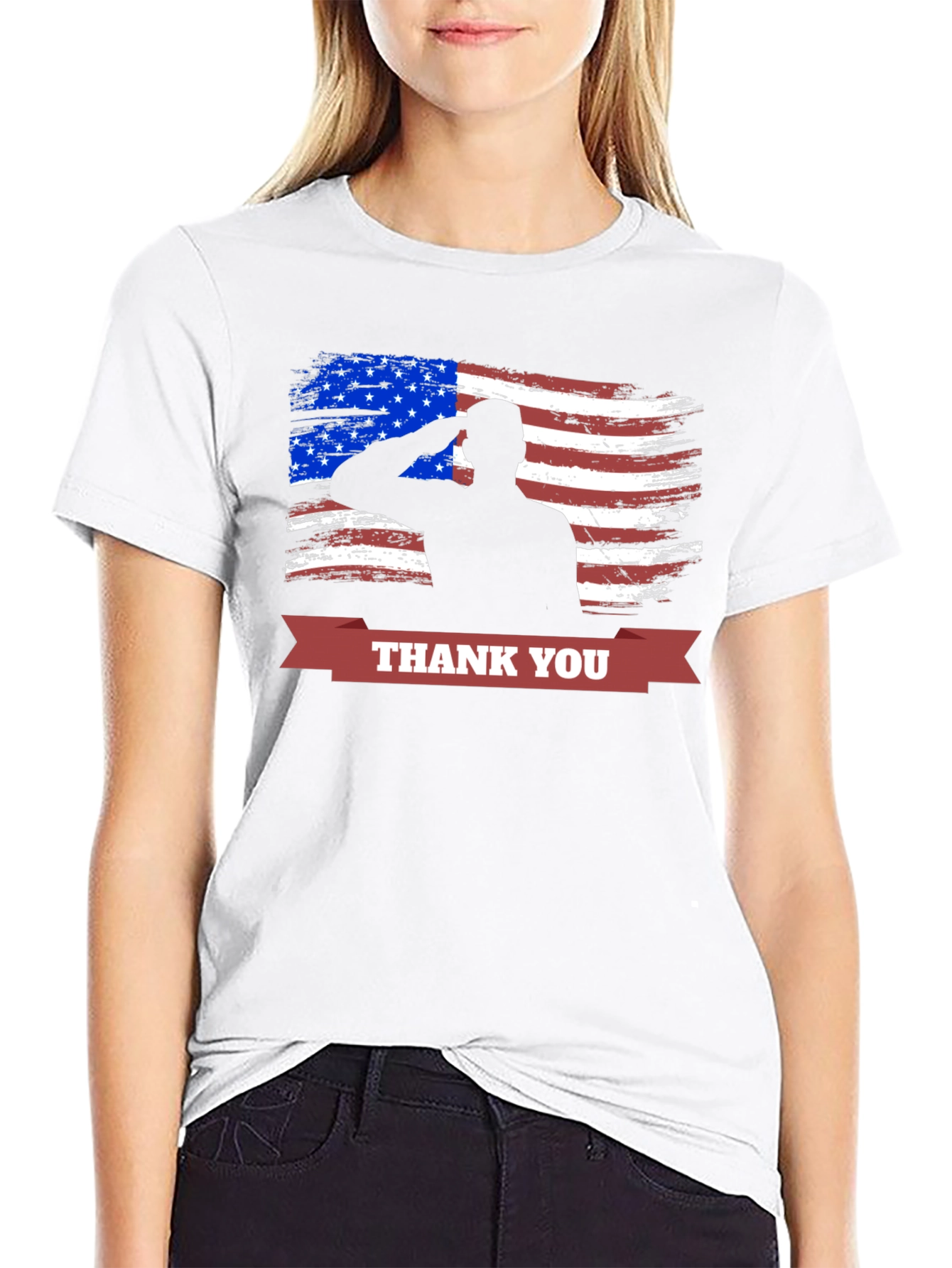 Thank You Veteran Graphic T-Shirt